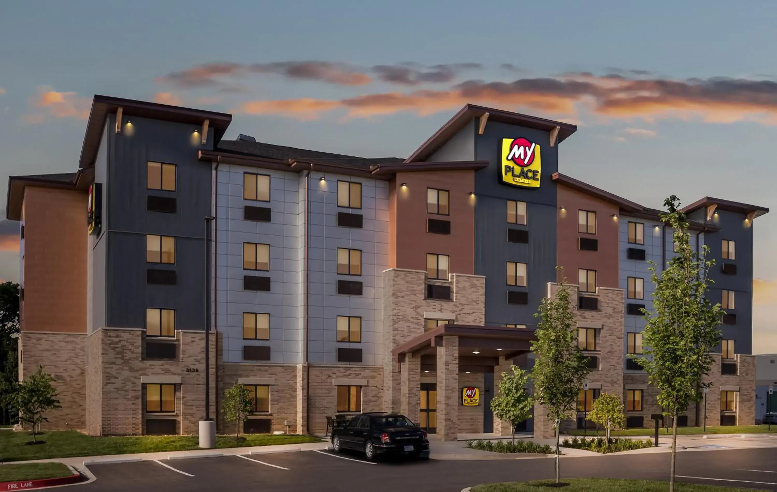 Property building in My Place Hotel-Bentonville-Rogers, AR Property building in My Place Hotel-Bentonville-Rogers, AR