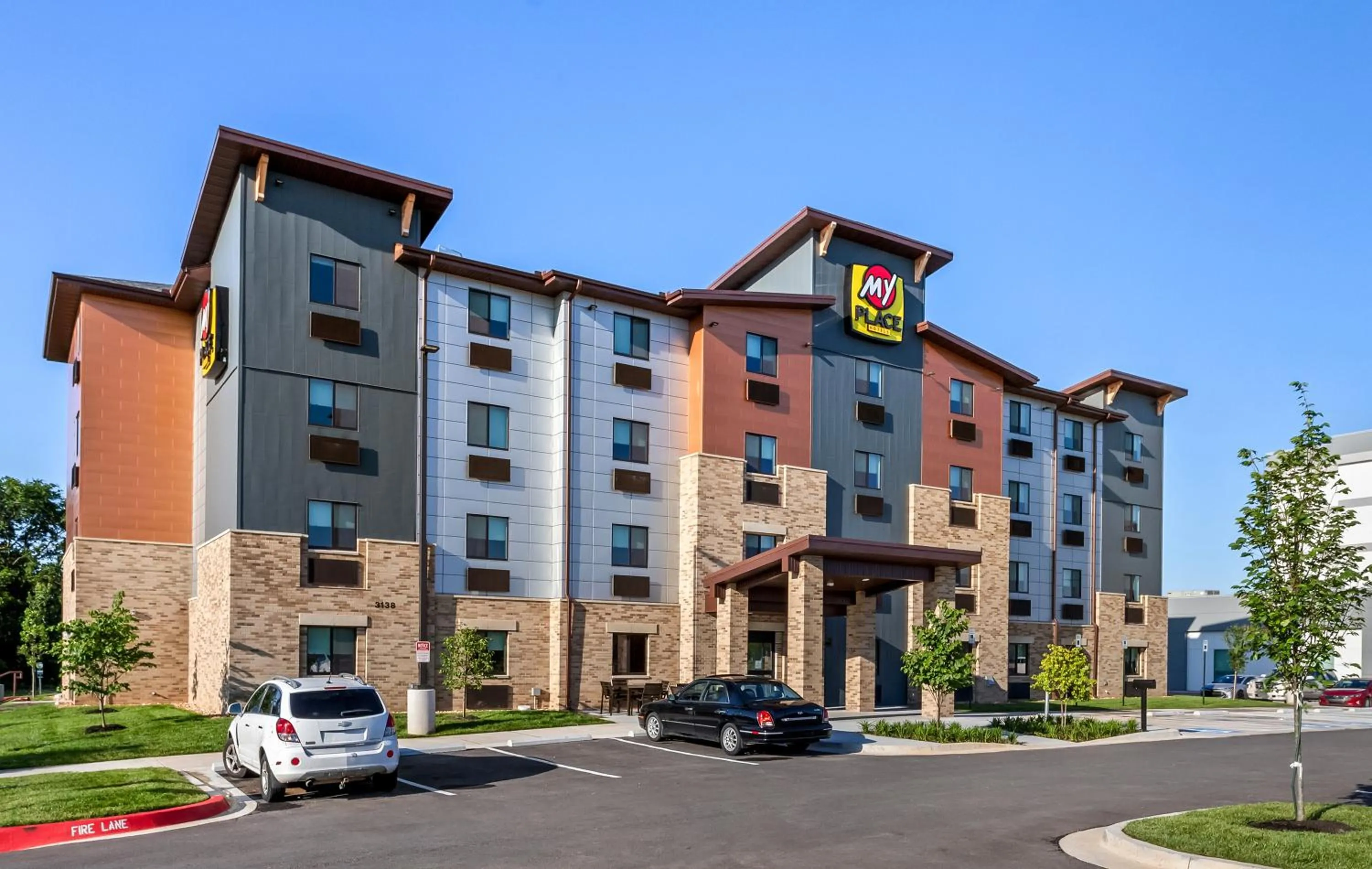 Property building in My Place Hotel-Bentonville-Rogers, AR