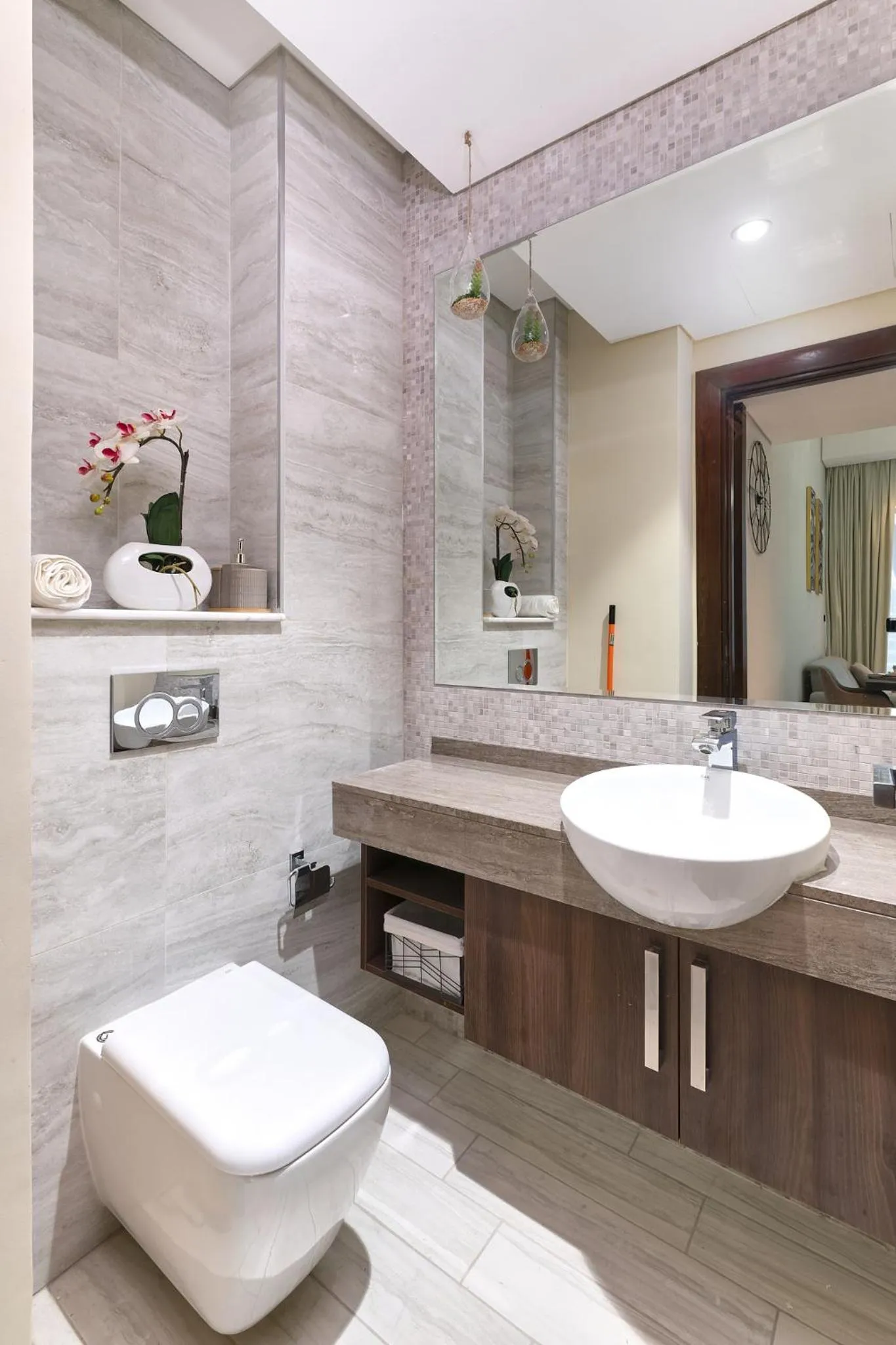 Bathroom in GLOBALSTAY J One Tower Apartments at Pearl of UAE