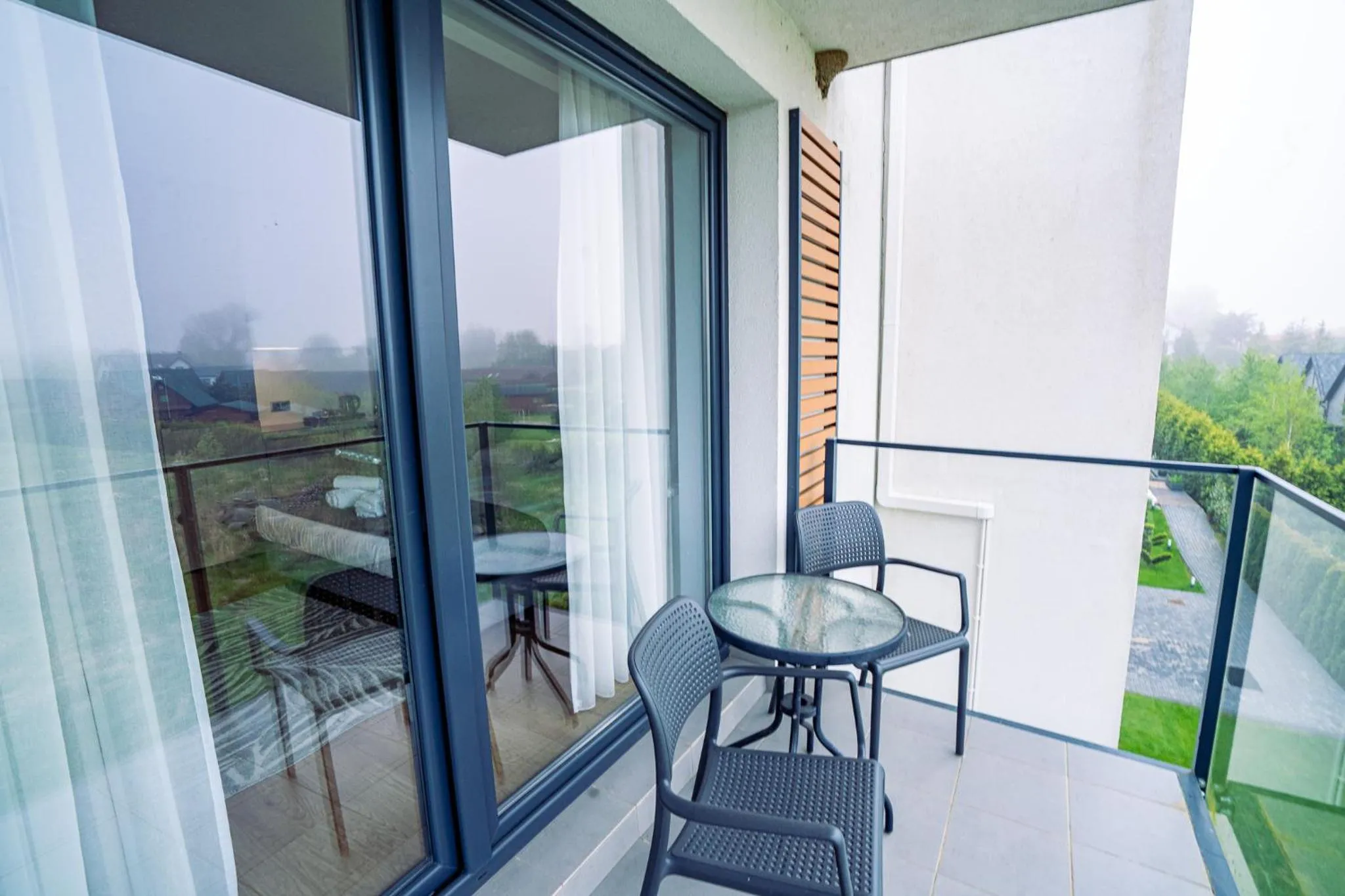 Balcony/Terrace in Mielenko & Spa ex Baltin Hotel