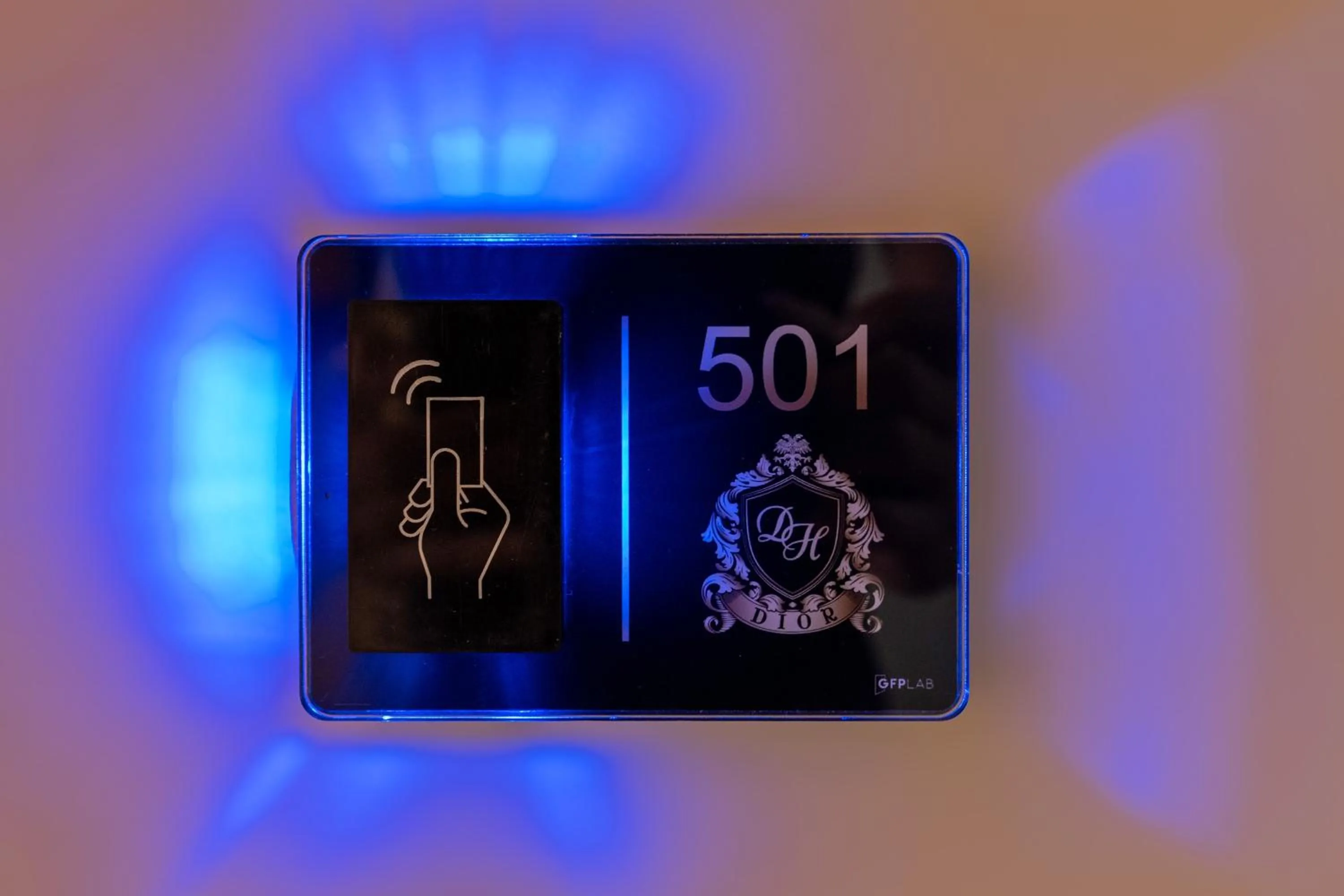 Property logo or sign in Hotel Dior