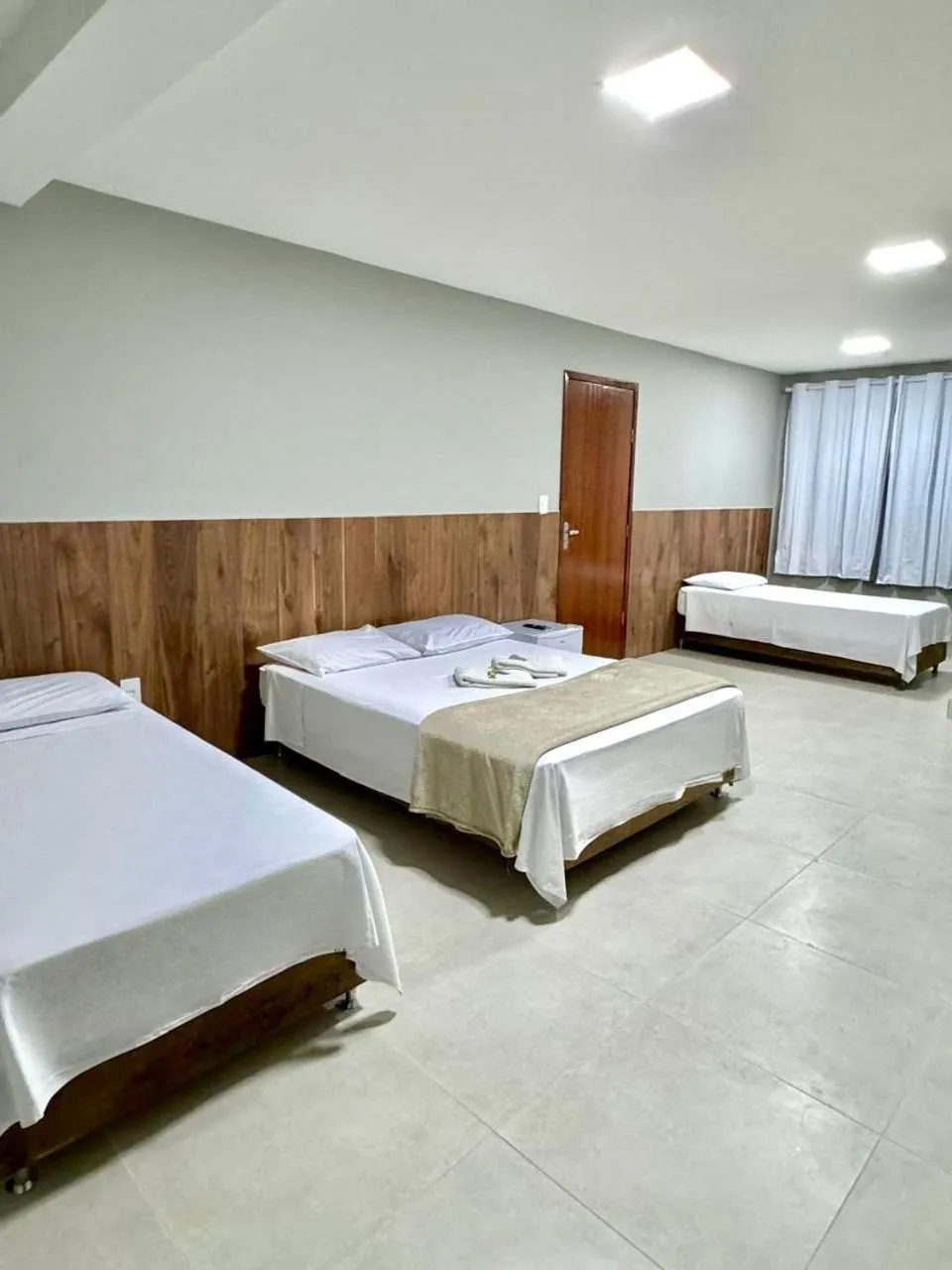 Bed in Hotel Casa Grande