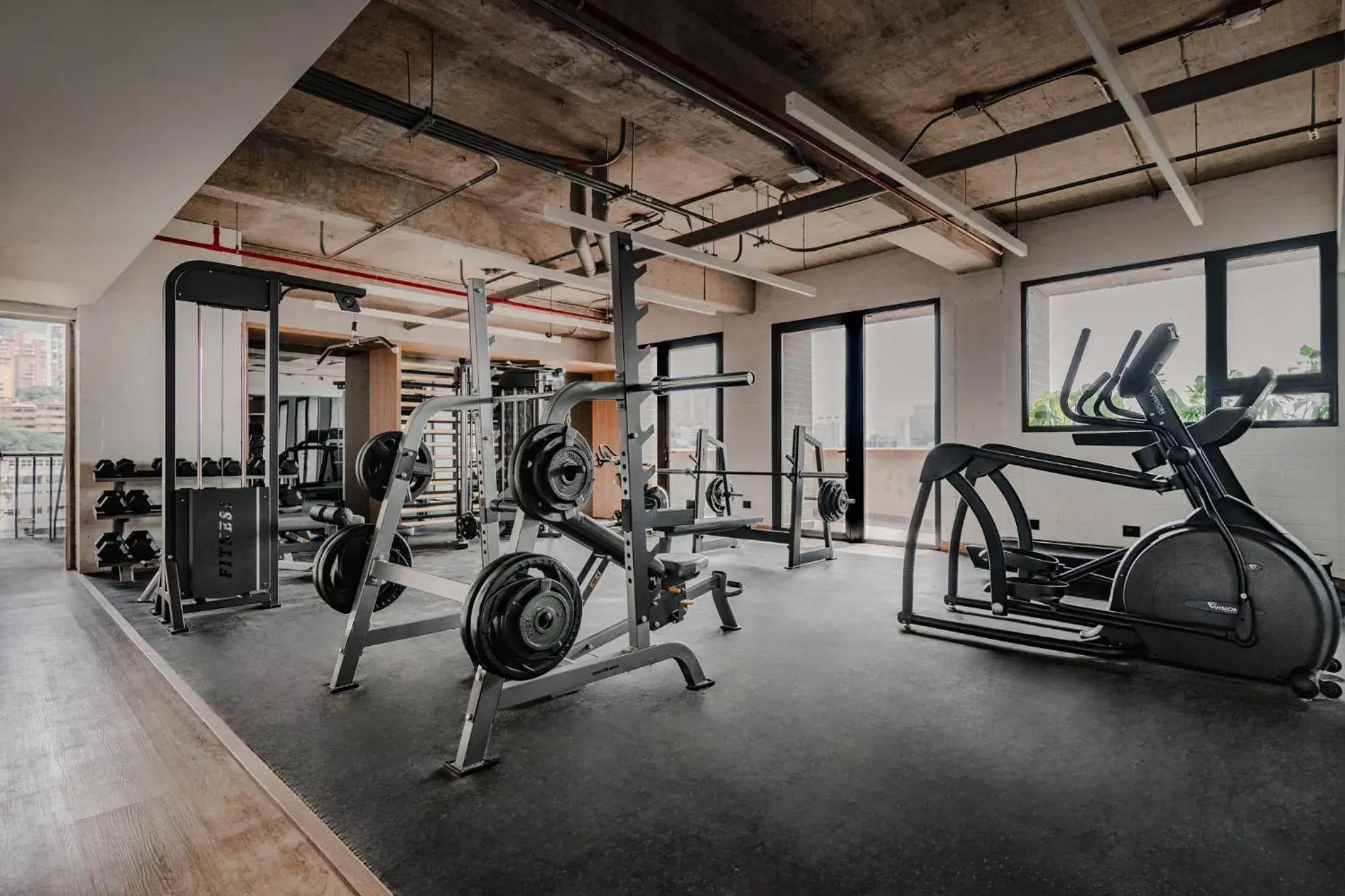 Fitness centre/facilities in Heiss Hotel By Jalo Fitness centre/facilities in Heiss Hotel By Jalo
