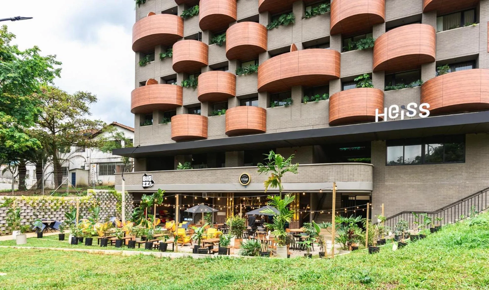 Property building in Heiss Hotel By Jalo