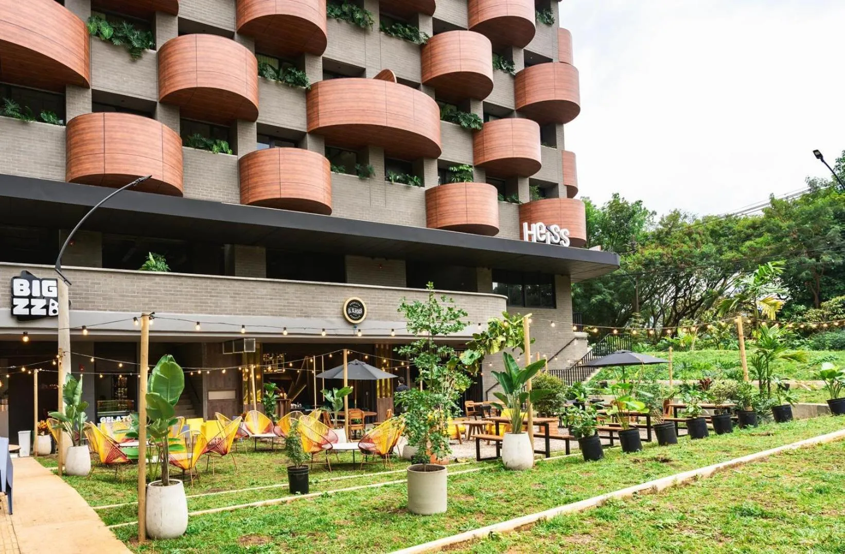 Property building in Heiss Hotel By Jalo