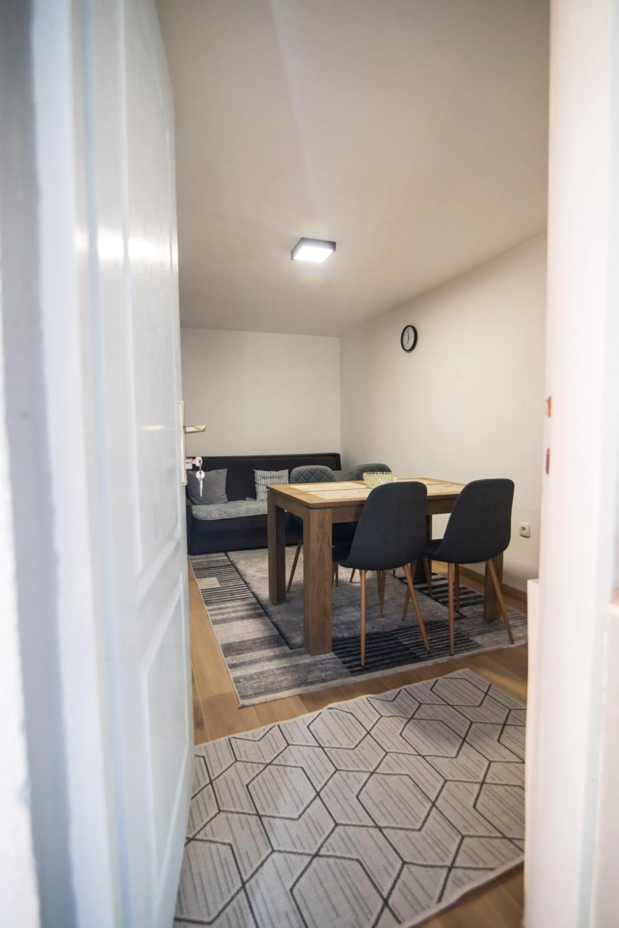 Kitchen or kitchenette in Apartman Božur
