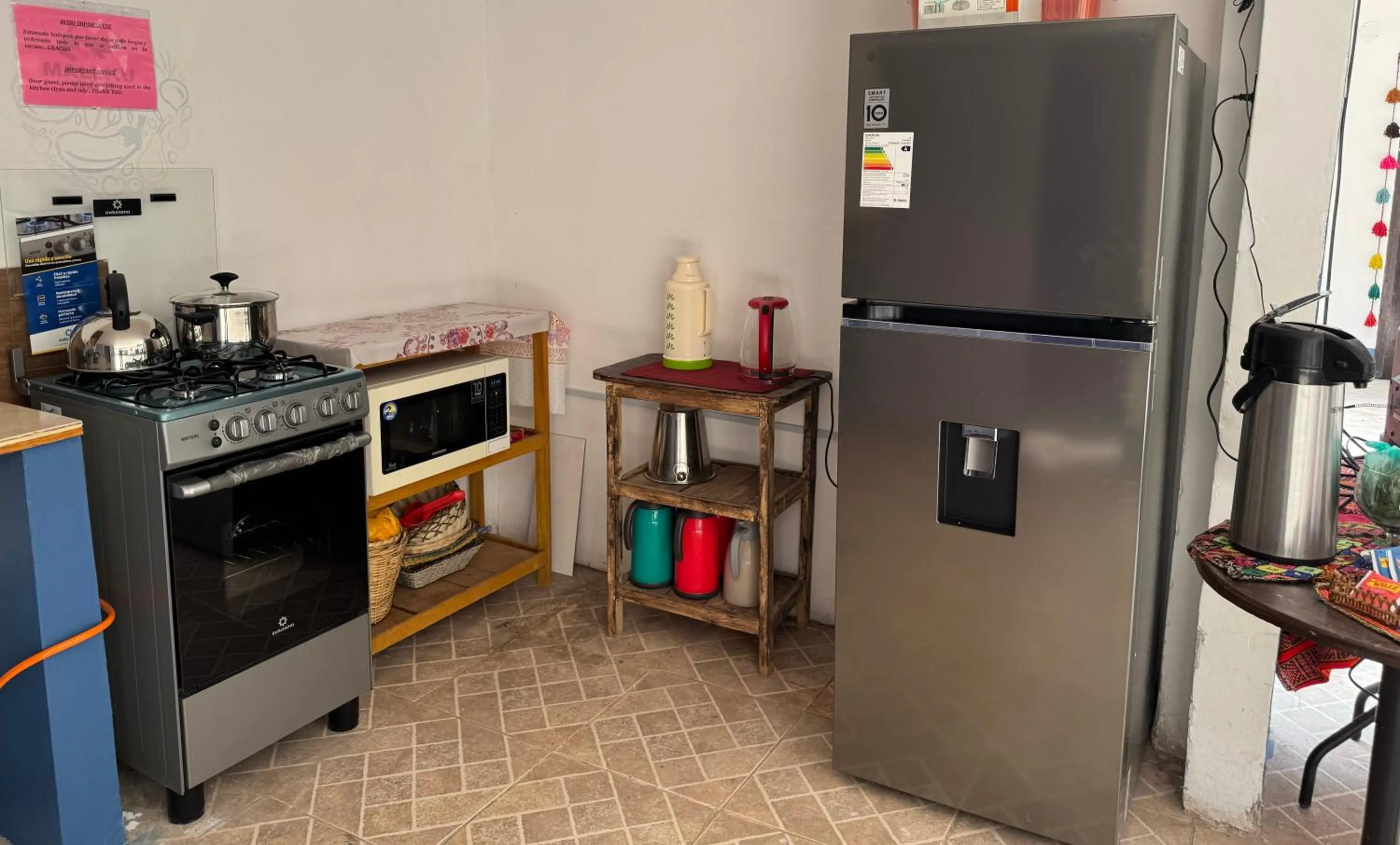 Kitchen or kitchenette in Mallku Wasi - Lodging Hotel Cusco