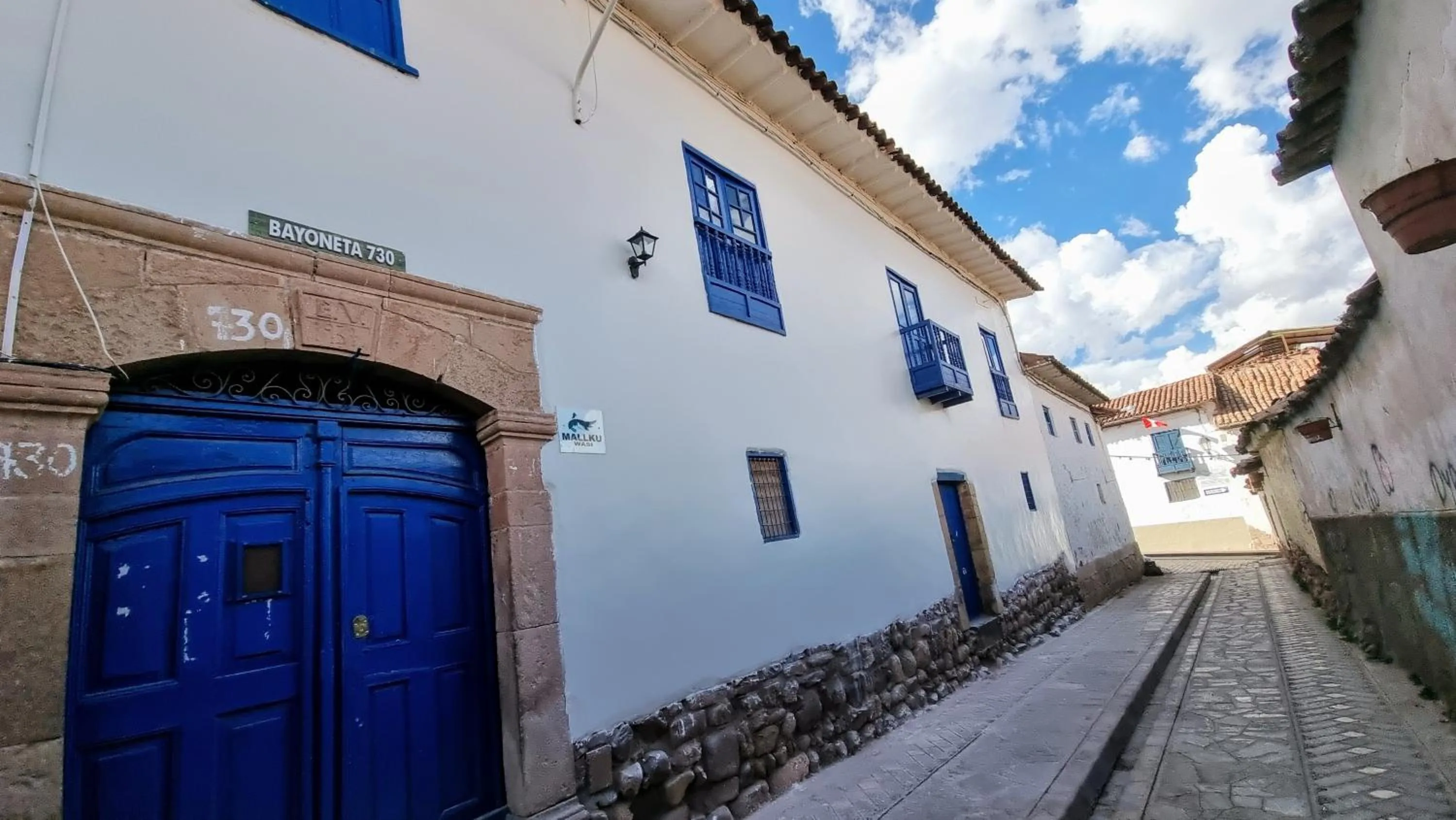Facade/entrance in Mallku Wasi - Lodging Hotel Cusco