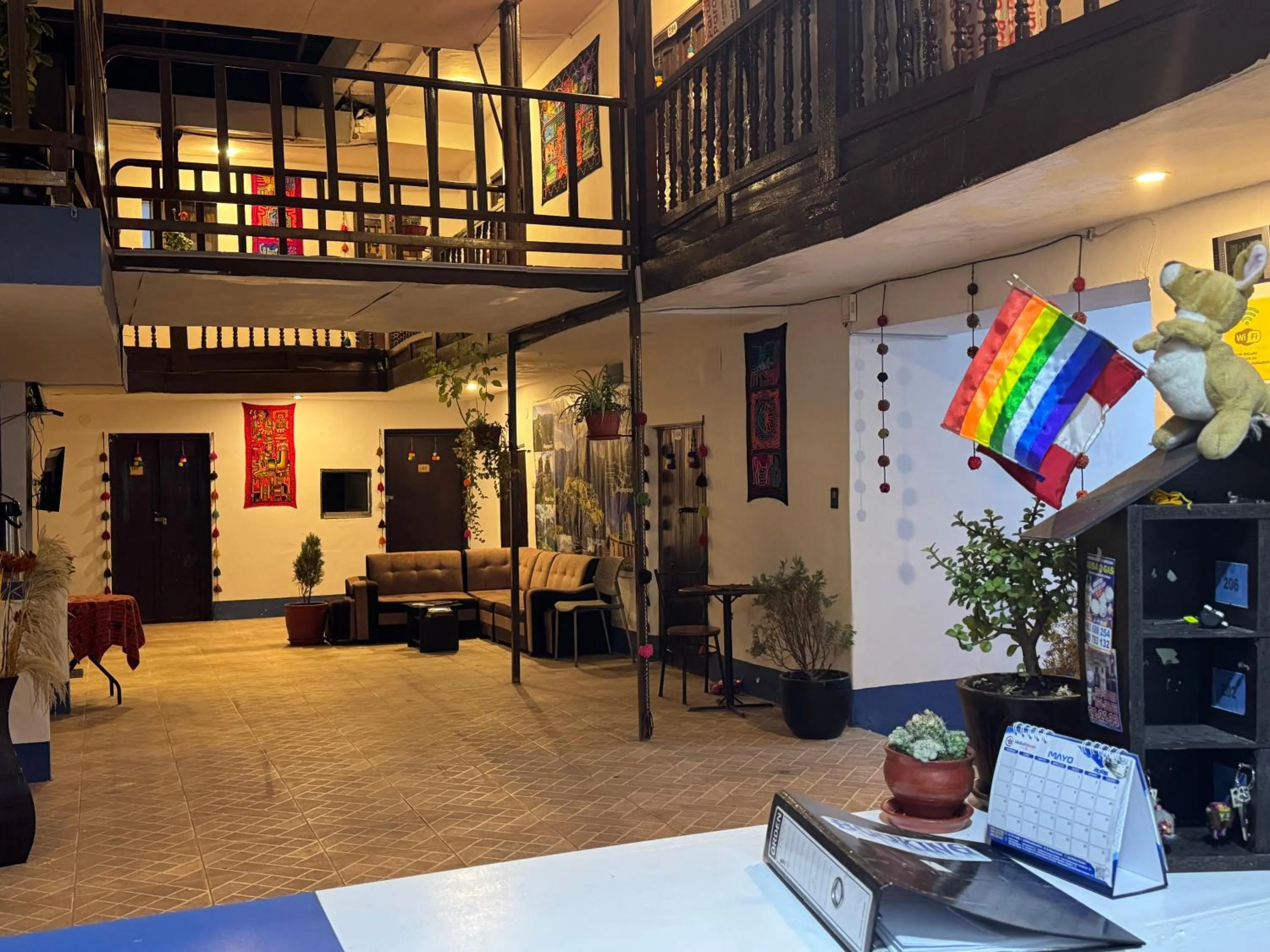 Patio in Mallku Wasi - Lodging Hotel Cusco