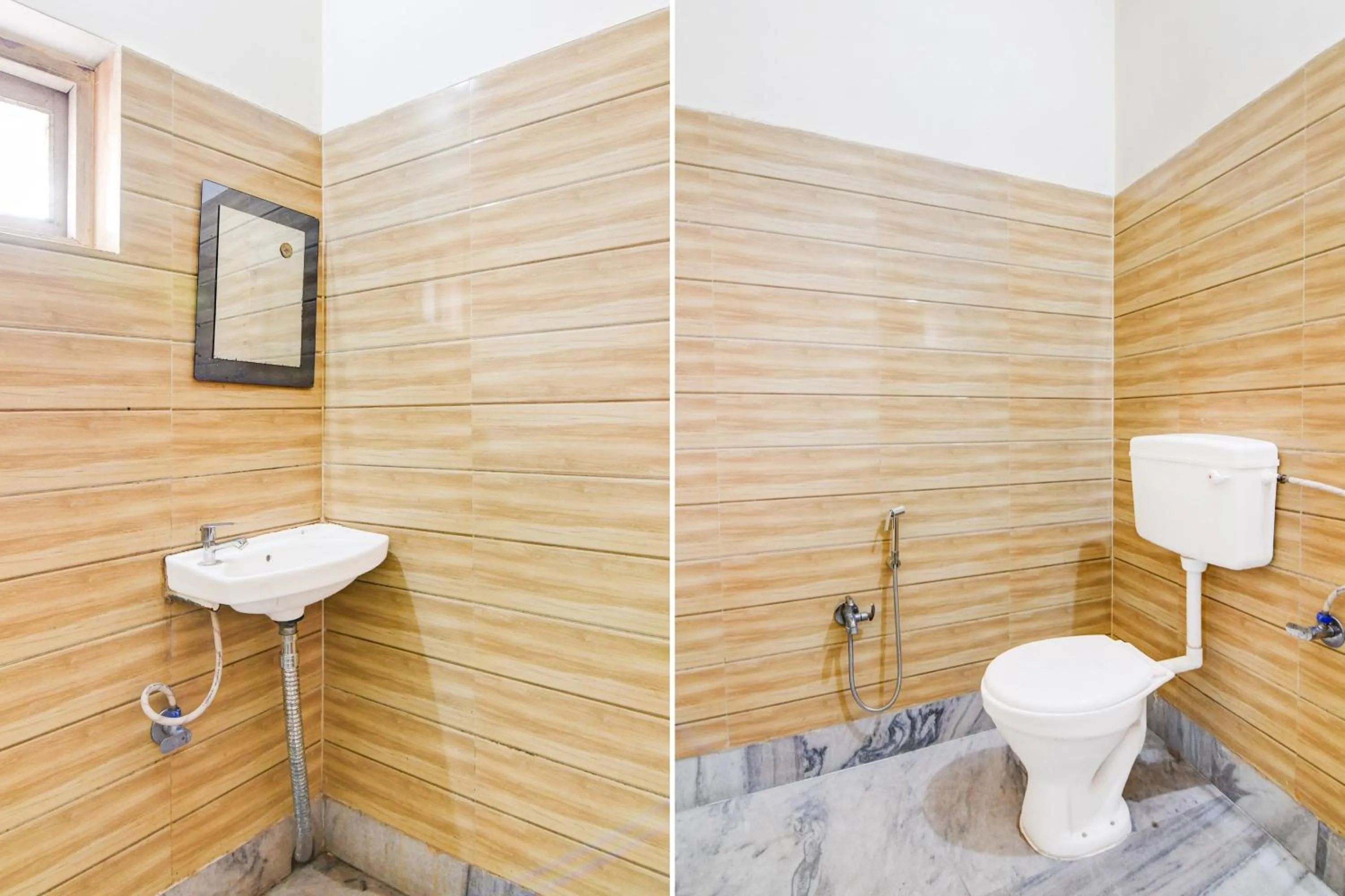 Bathroom in Super Hotel O Serampore Railway Station Formerly Rupashi Guest House