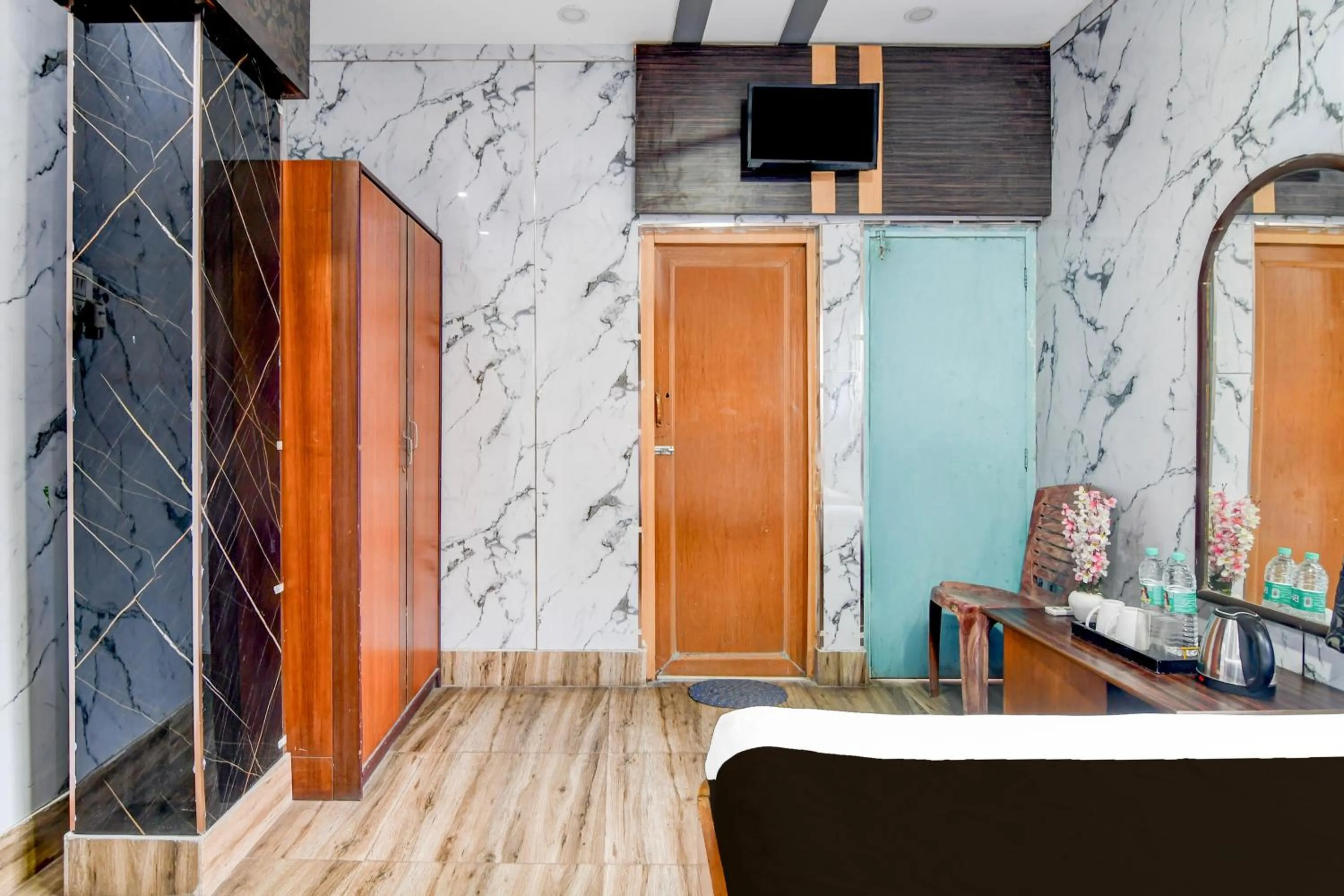 Bedroom in Super Hotel O Serampore Railway Station Formerly Rupashi Guest House