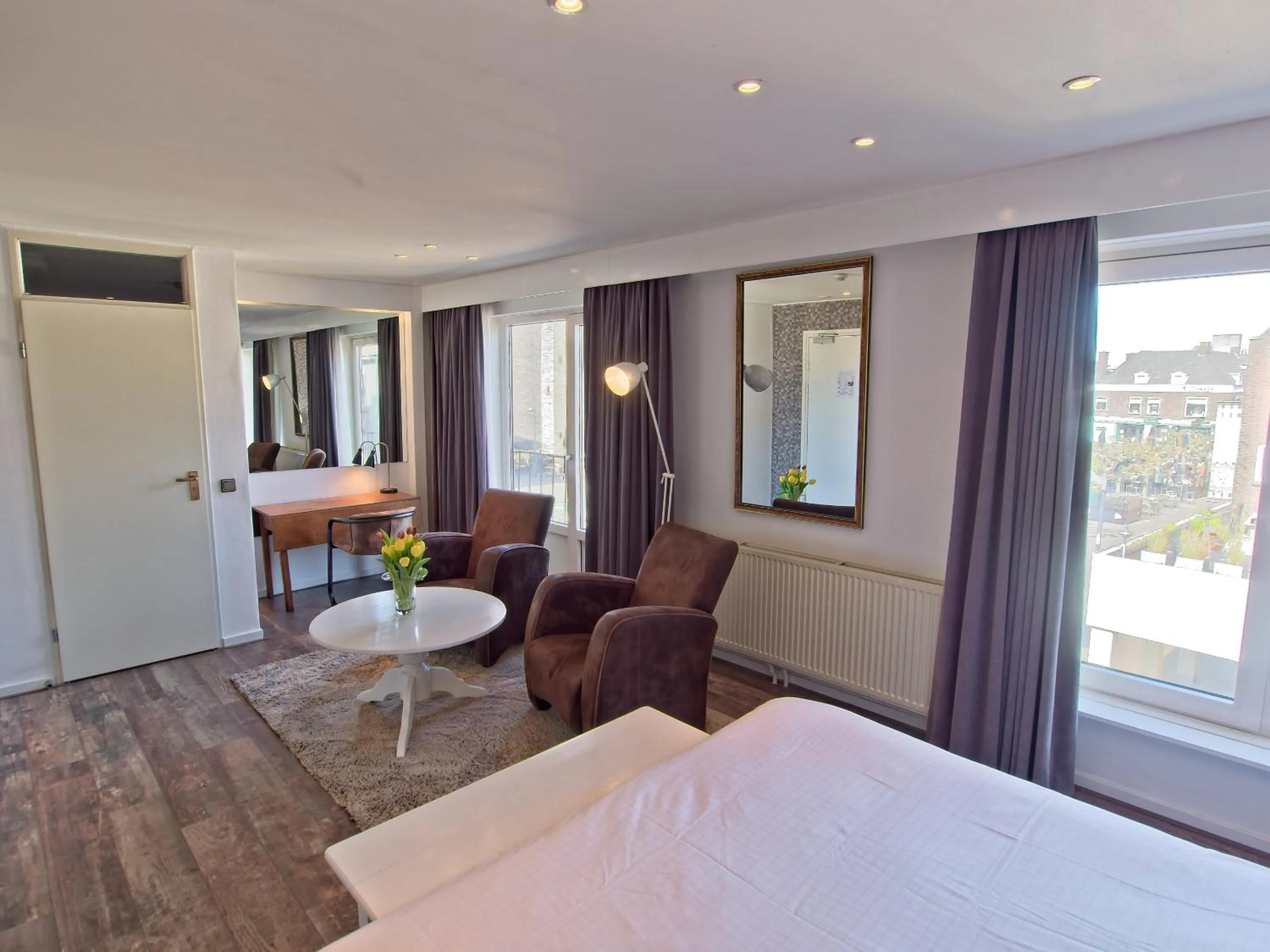 Bed in Stadshotel de Graafschap