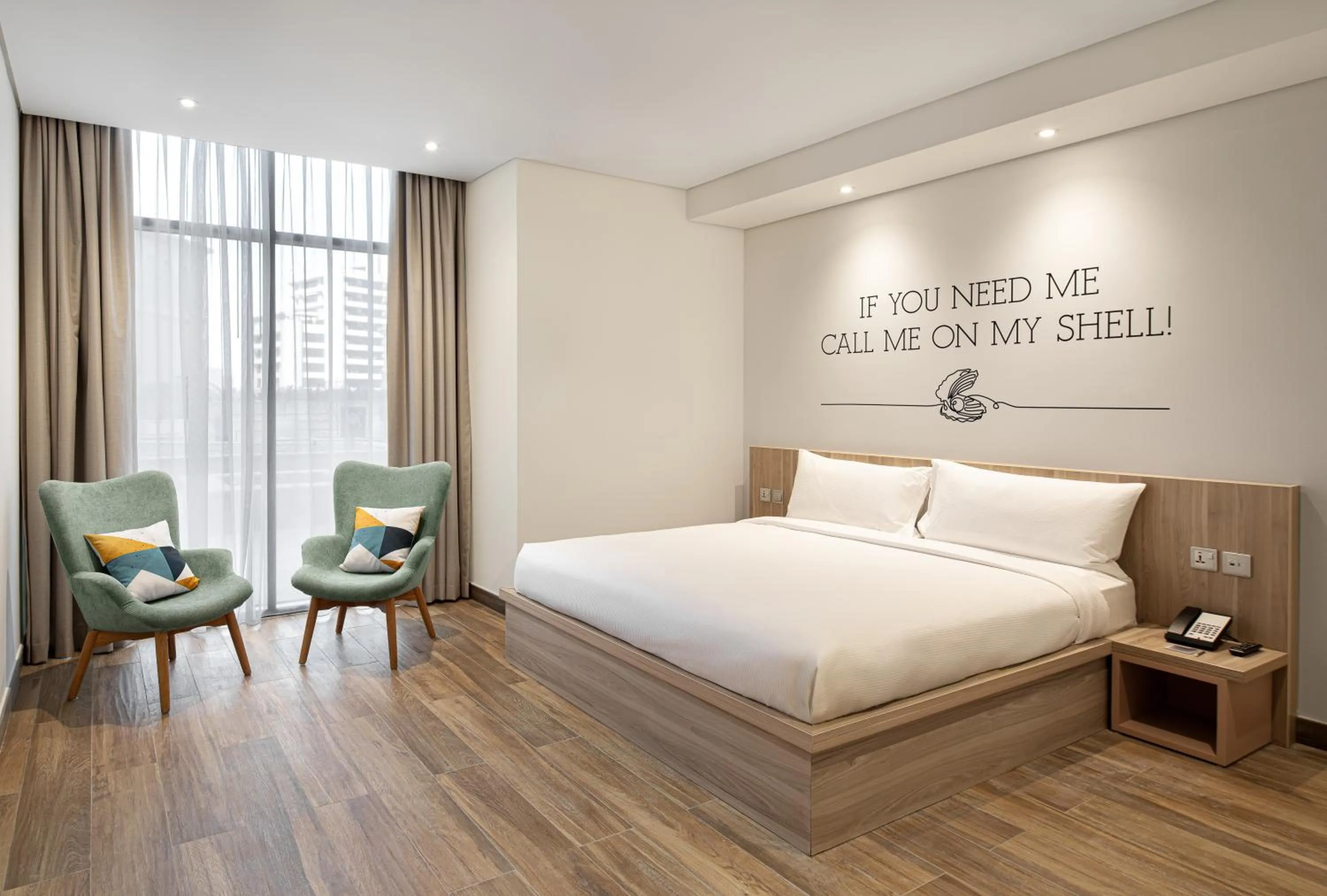 Bedroom, Bed in Rove JBR