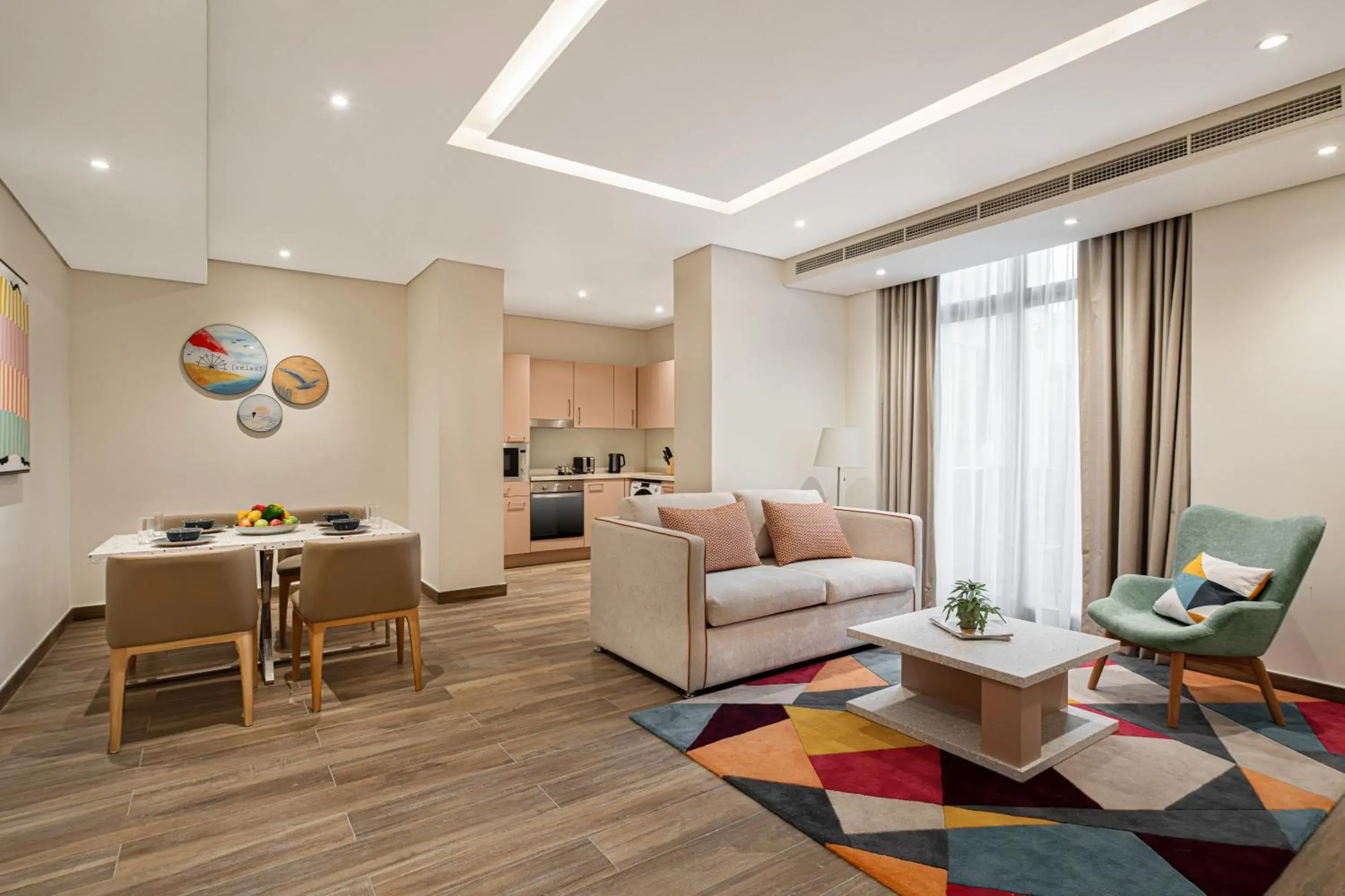 Living room in Rove JBR Living room in Rove JBR