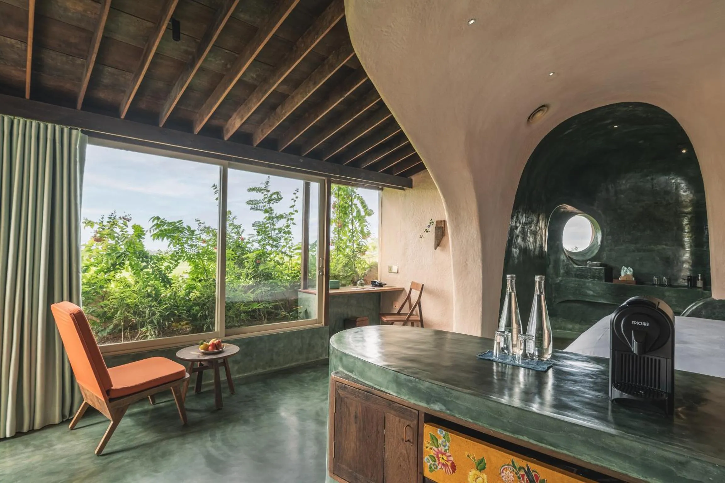 Bed in Reu Boutique Hotel