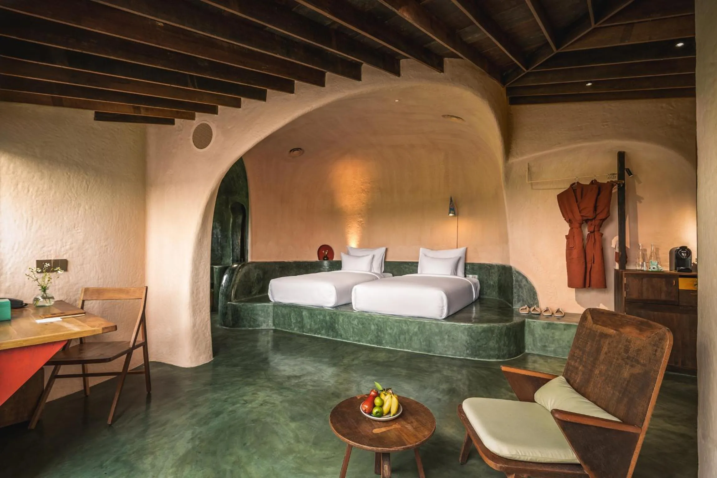 Bed in Reu Boutique Hotel