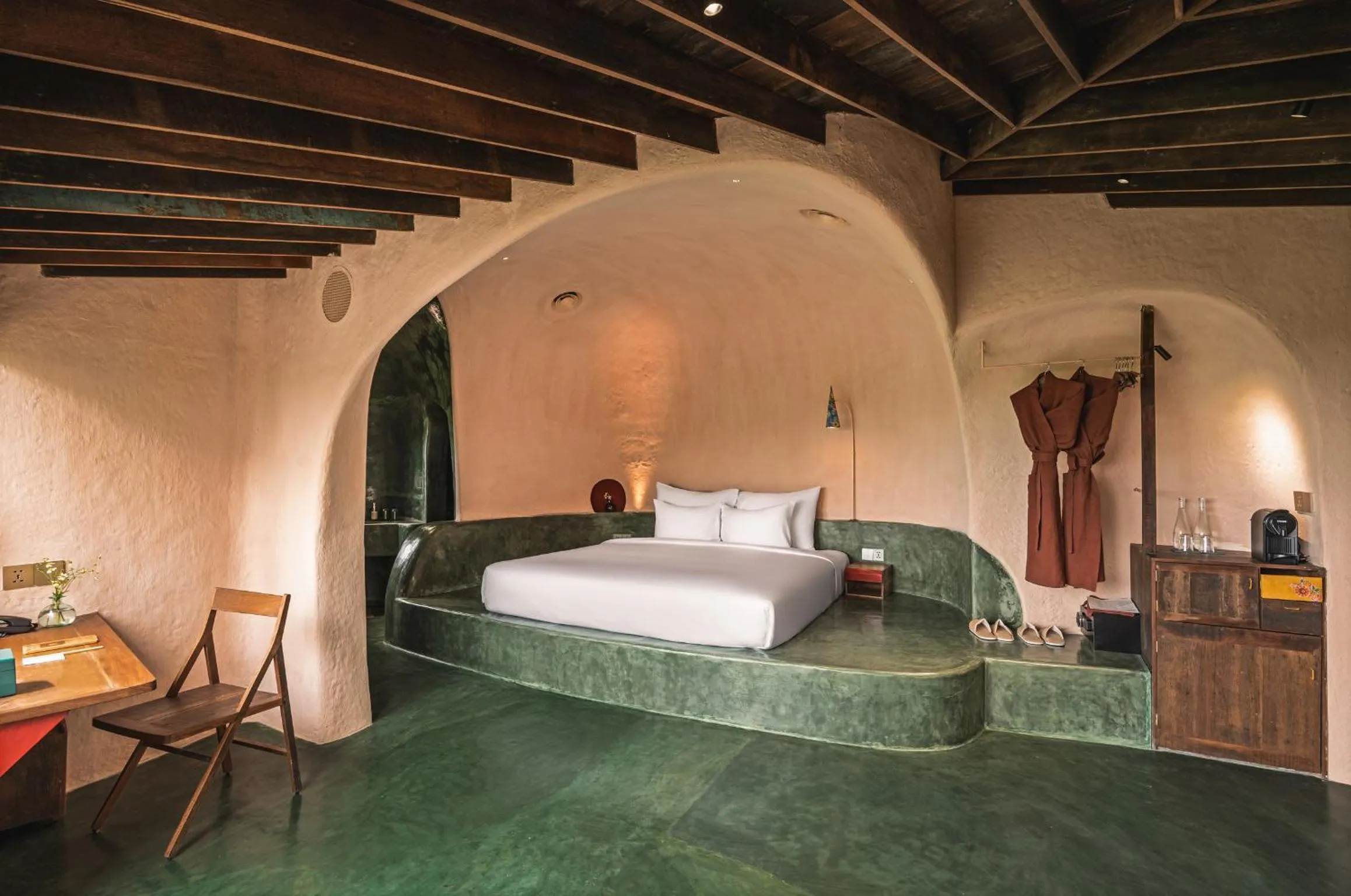 Bed in Reu Boutique Hotel