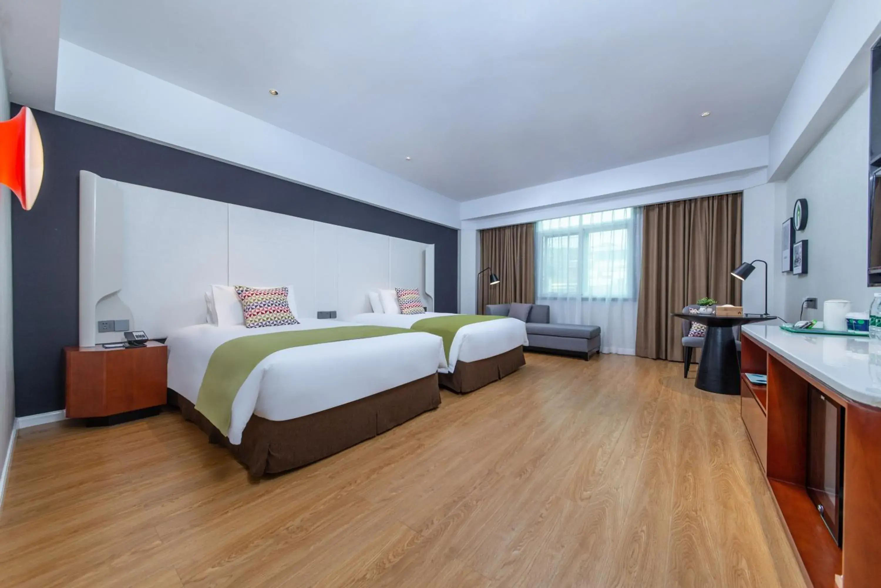 Bed in Campanile Changsha Red Star Desiqin Plaza Bed in Campanile Changsha Red Star Desiqin Plaza