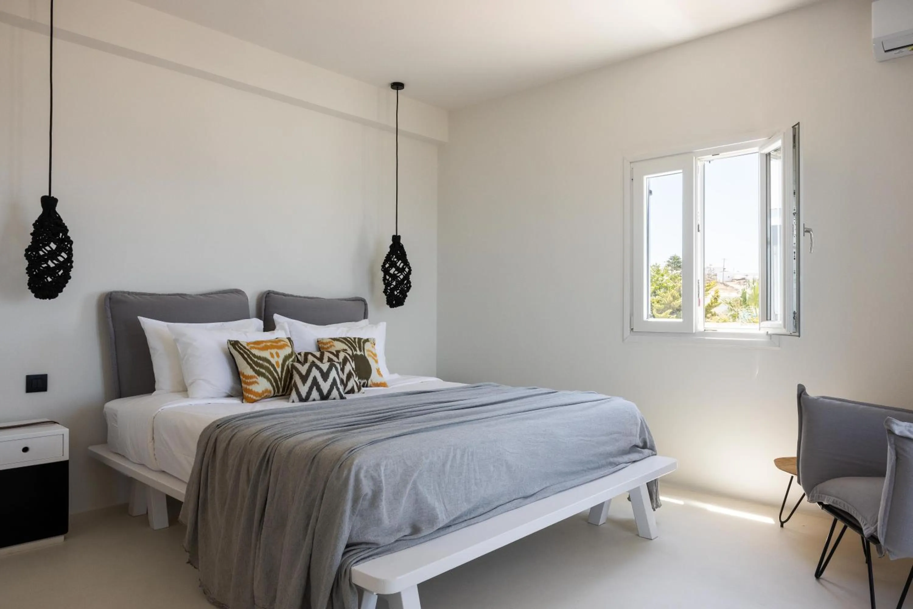 Bed in Boho Origin Mykonos