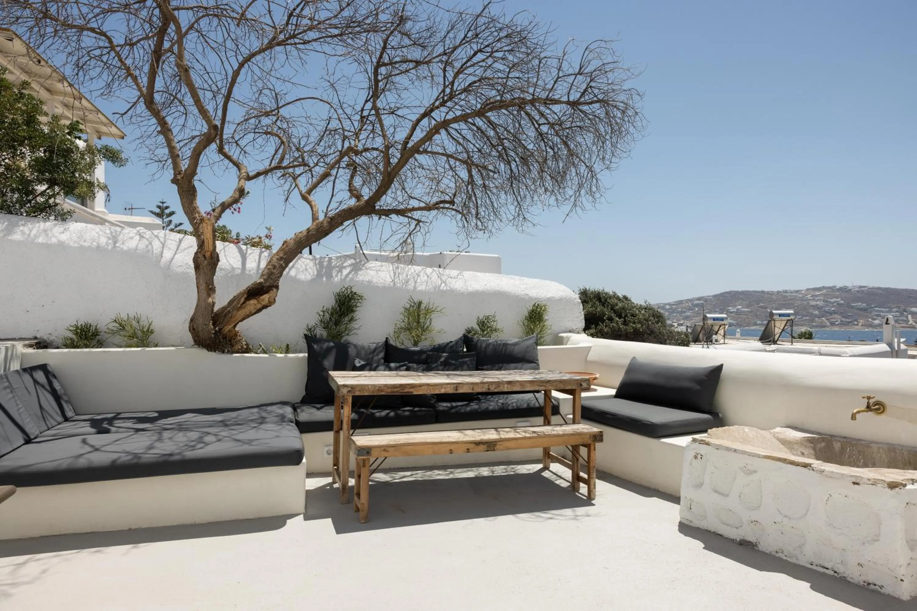 Patio in Boho Origin Mykonos