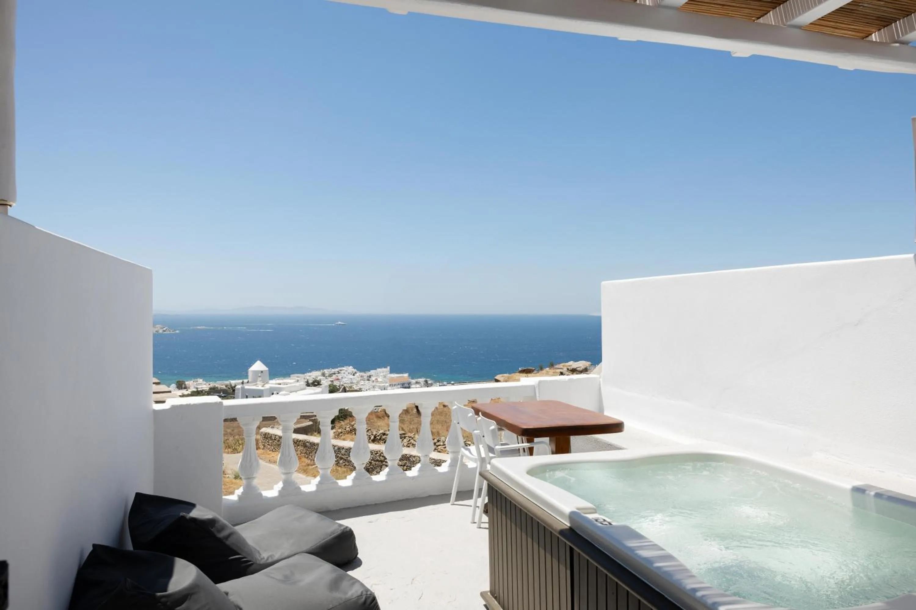 Natural landscape in Boho Origin Mykonos