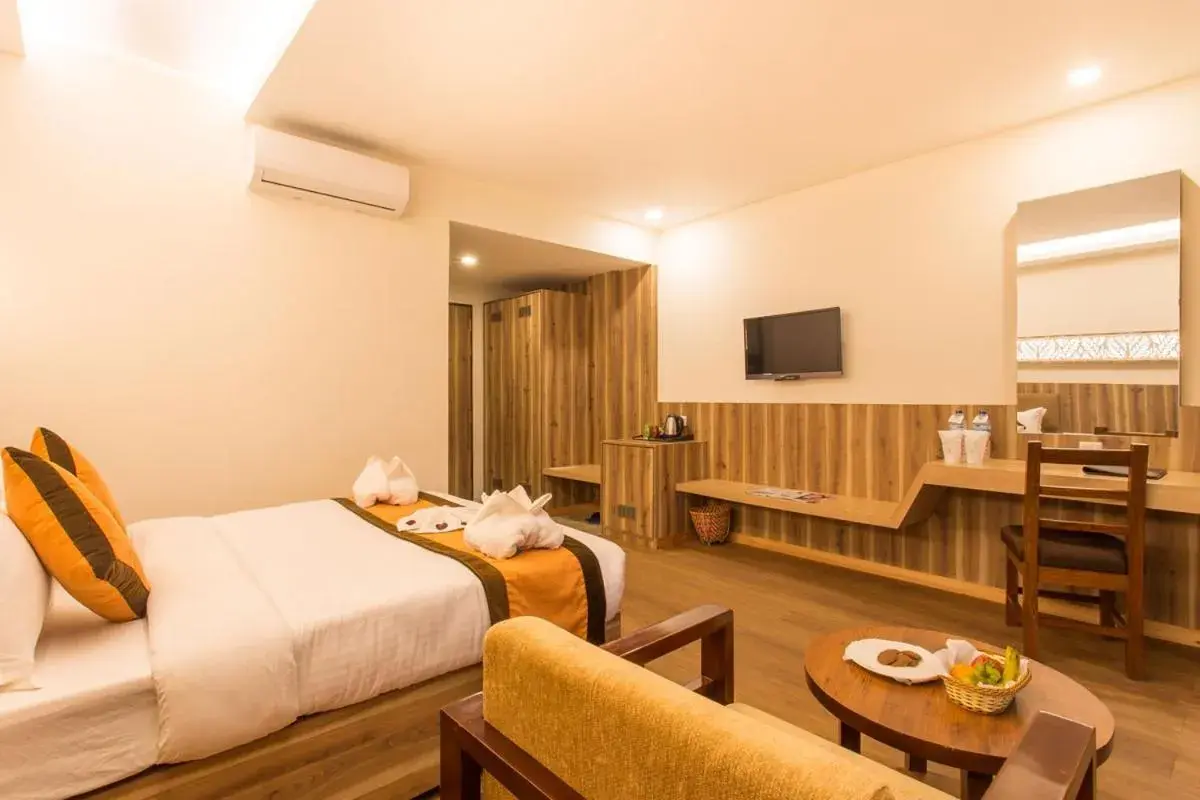 Deluxe Double Room - single occupancy in Park Safari Resort, Chitwan National Park Deluxe Double Room - single occupancy in Park Safari Resort, Chitwan National Park