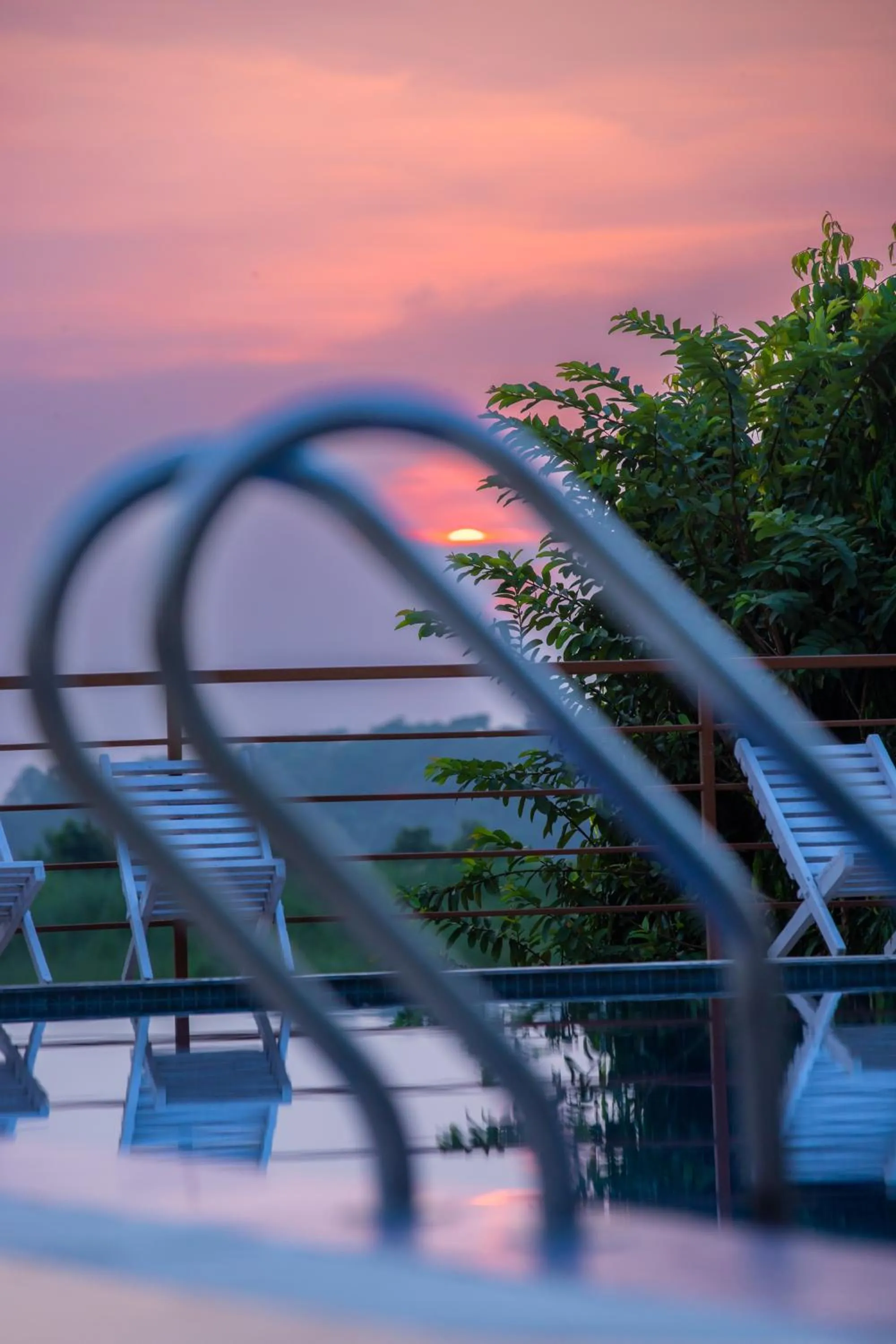 Swimming pool in Park Safari Resort, Chitwan National Park
