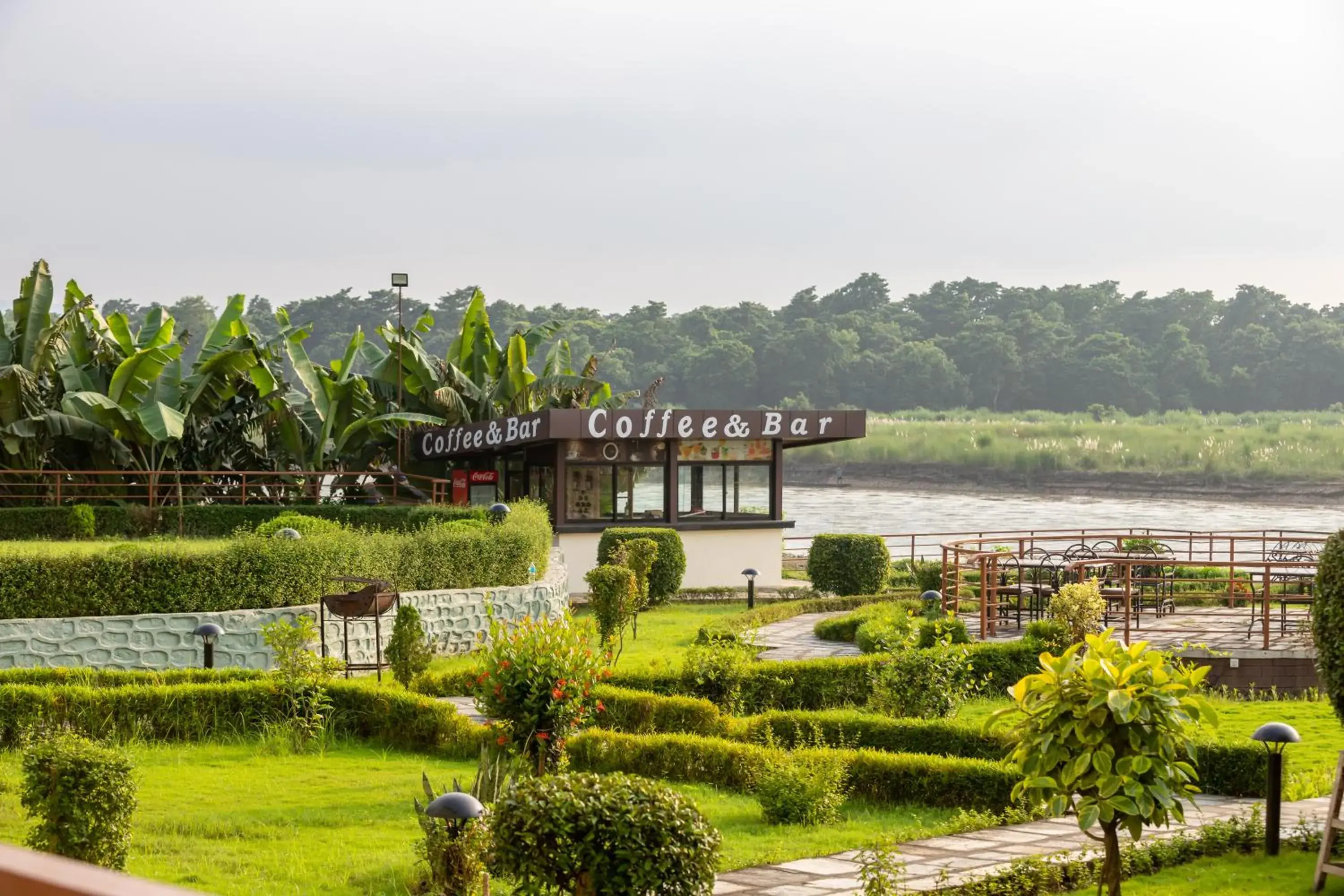 Property building in Park Safari Resort, Chitwan National Park Property building in Park Safari Resort, Chitwan National Park