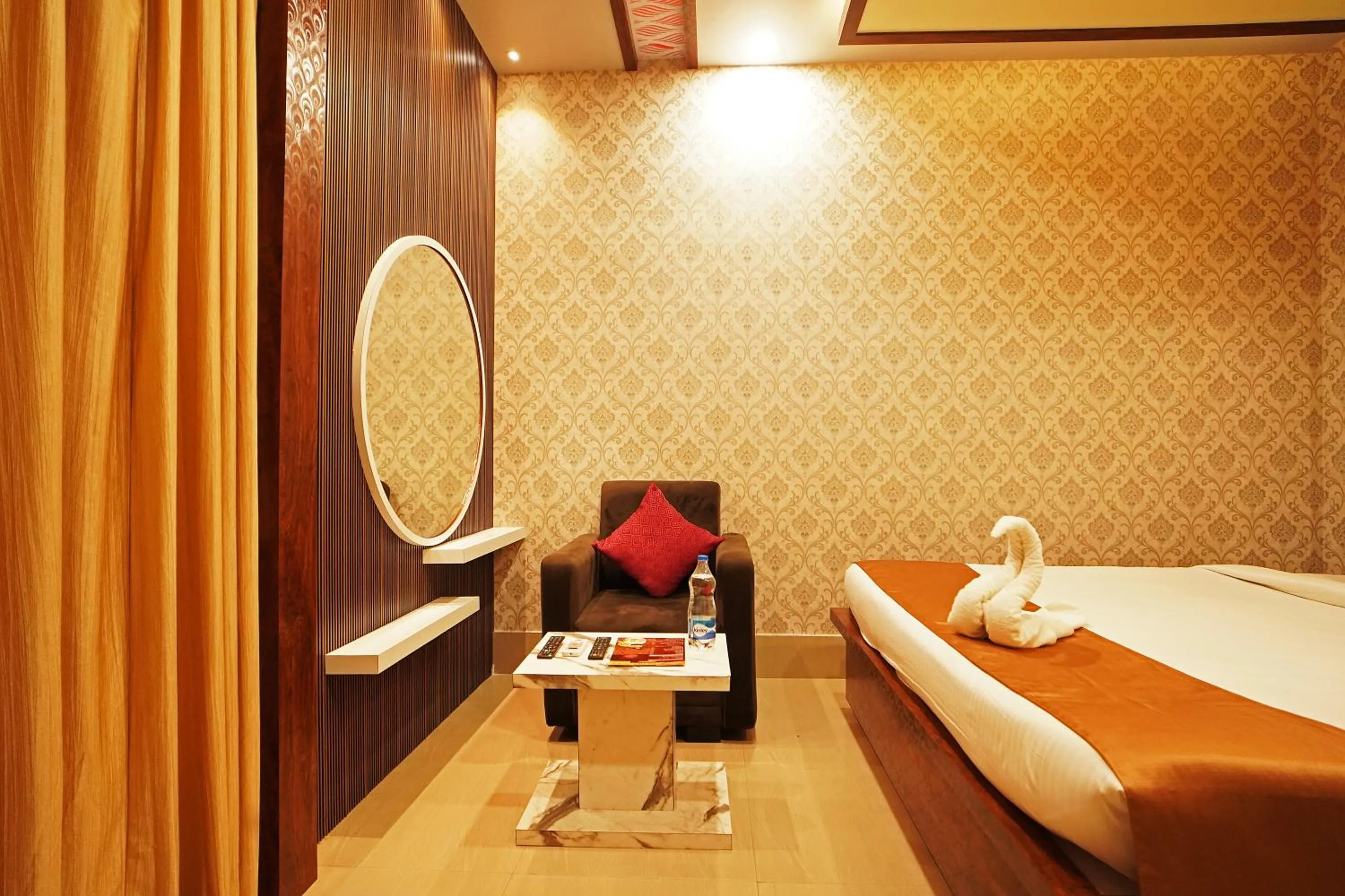Bed in PS Luxury Hotel