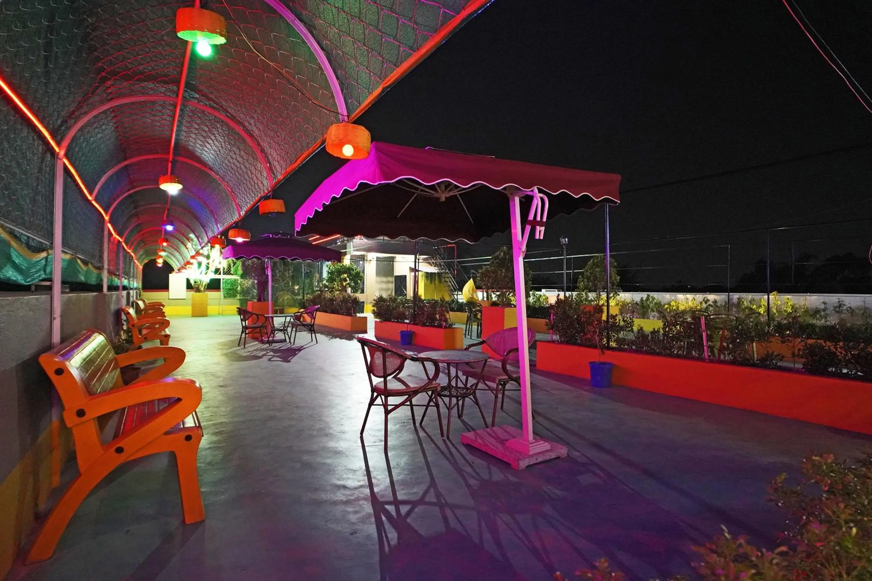 Patio in PS Luxury Hotel