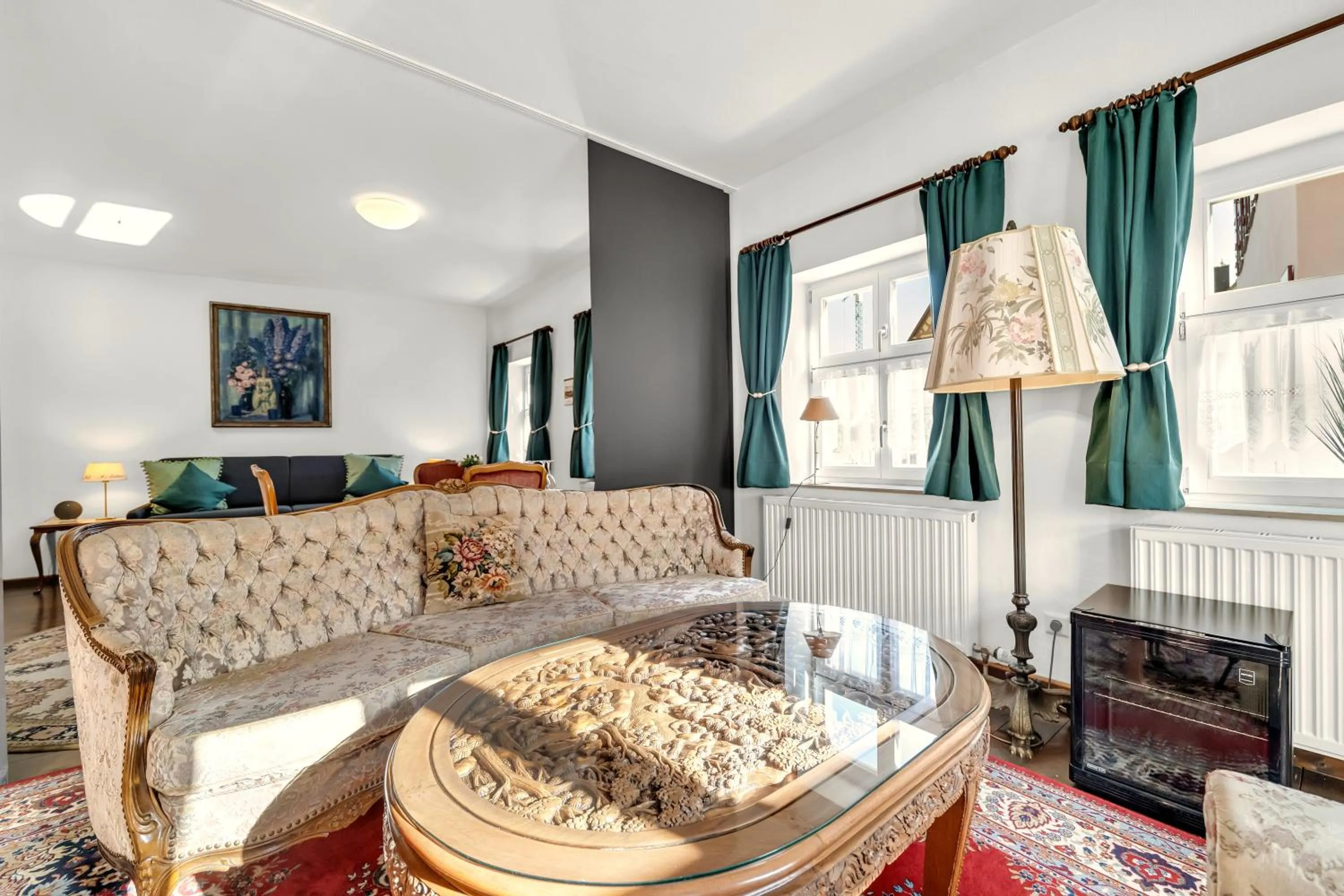 Living room in Artistique Hotel