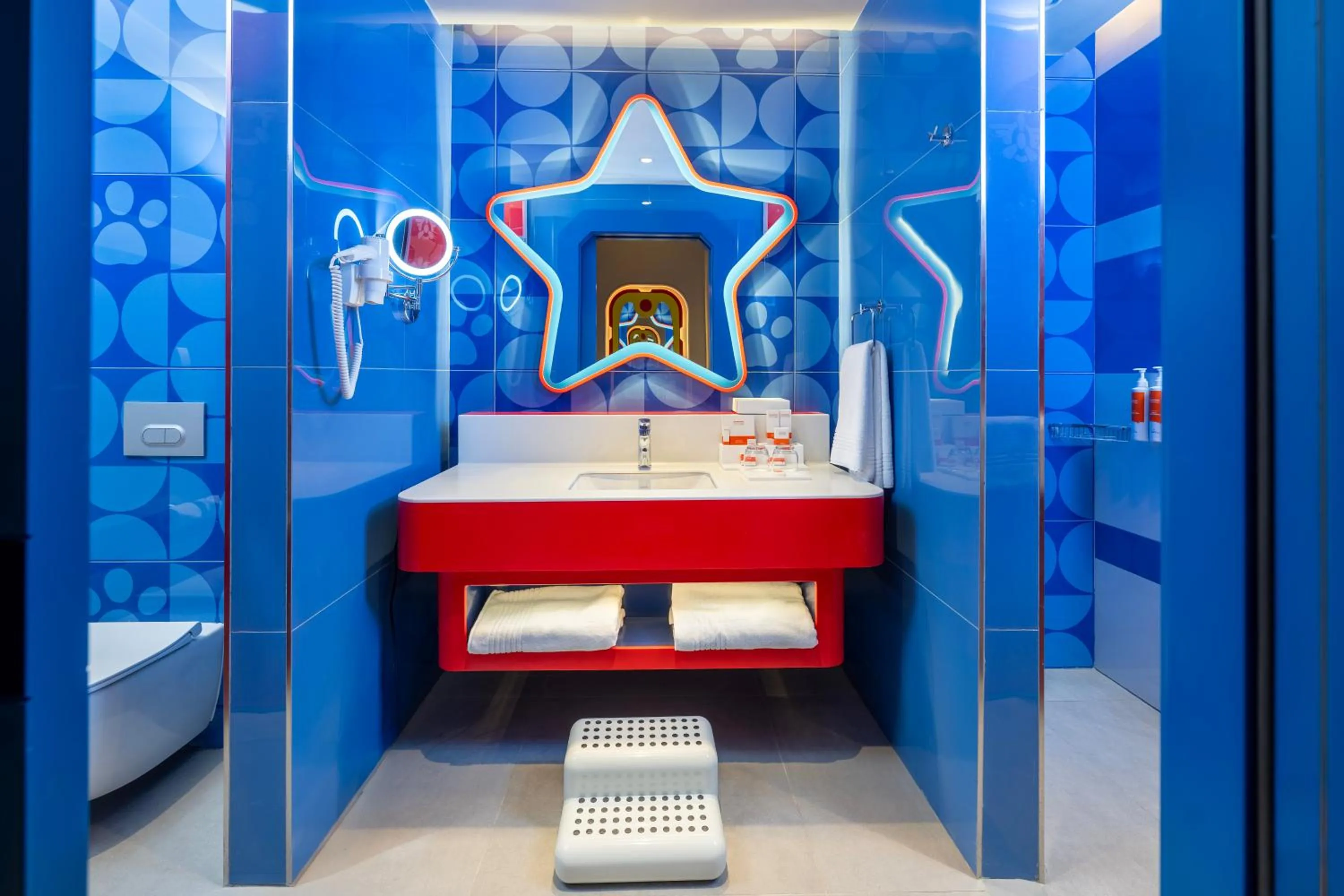 Bathroom in The Land Of Legends Nickelodeon Hotel Antalya
