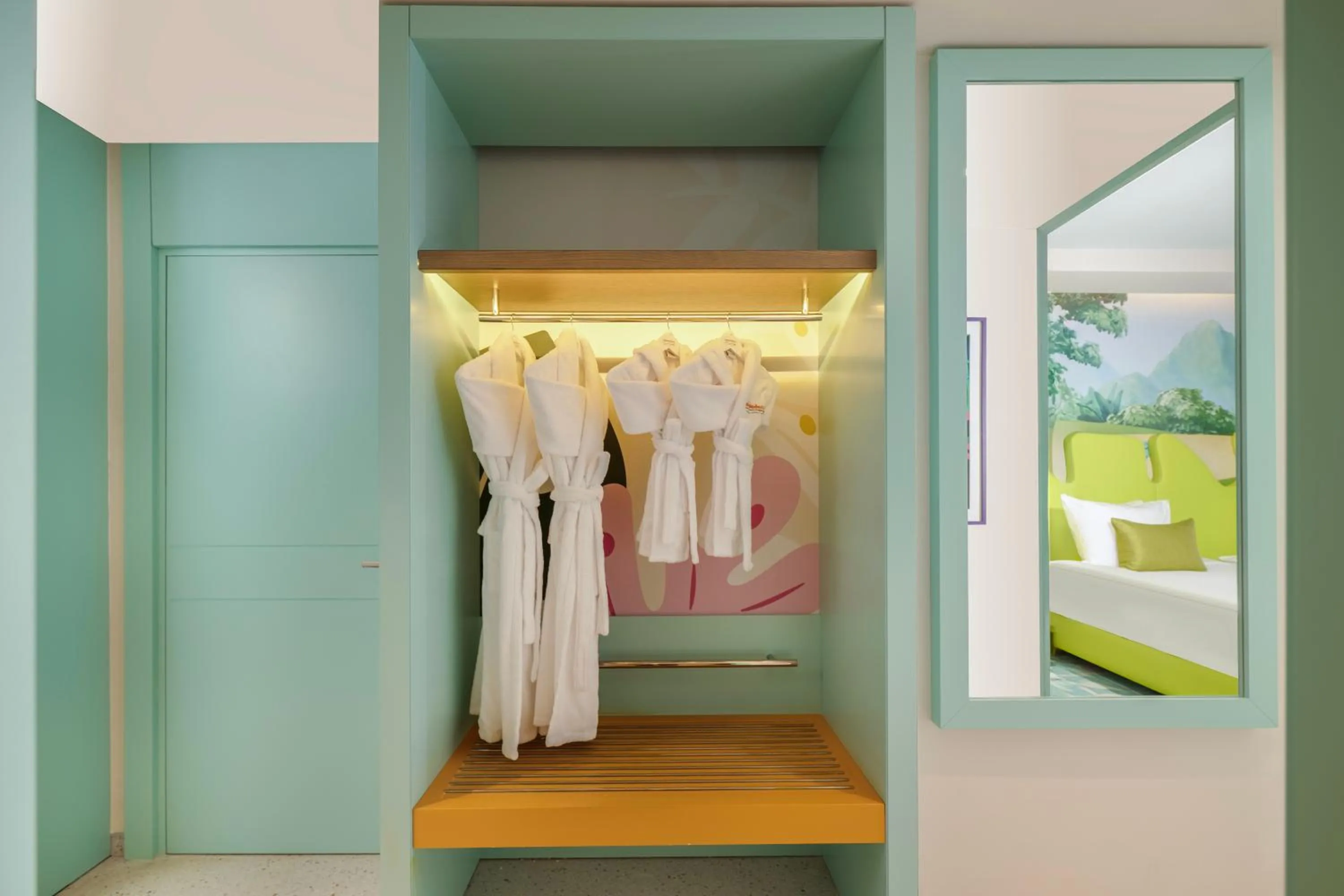 wardrobe in The Land Of Legends Nickelodeon Hotel Antalya