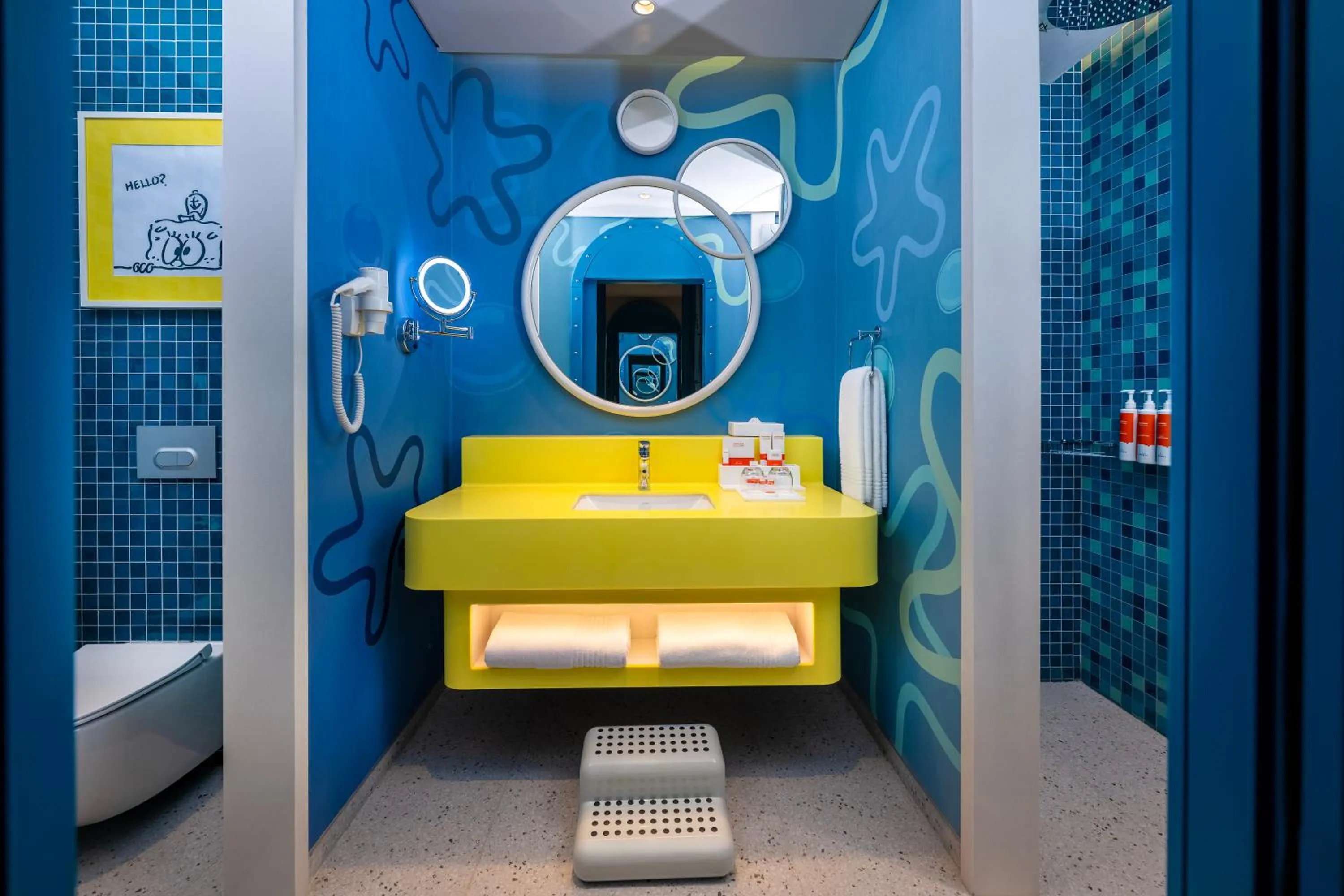 Bathroom in The Land Of Legends Nickelodeon Hotel Antalya