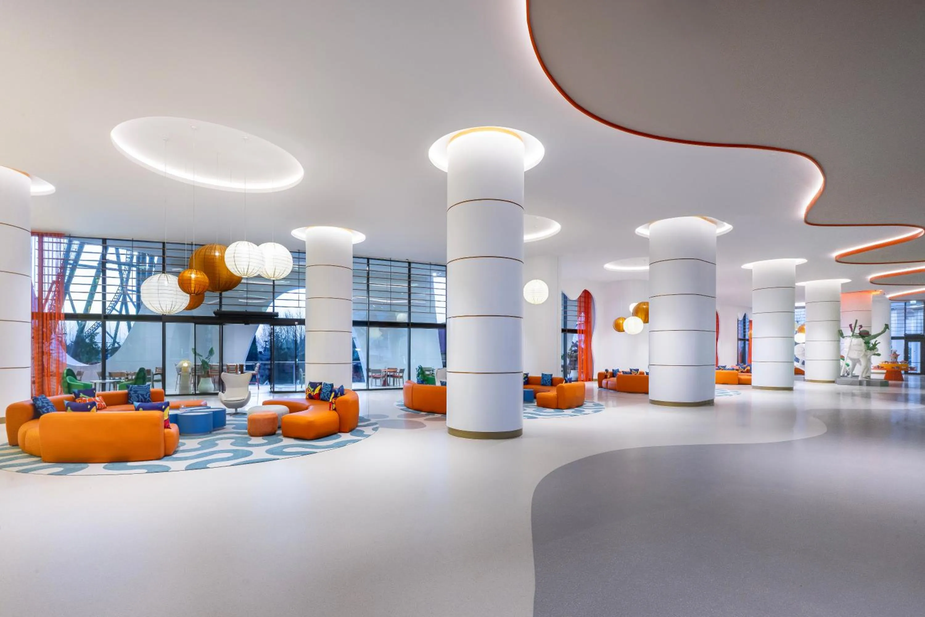 Lobby or reception in The Land Of Legends Nickelodeon Hotel Antalya