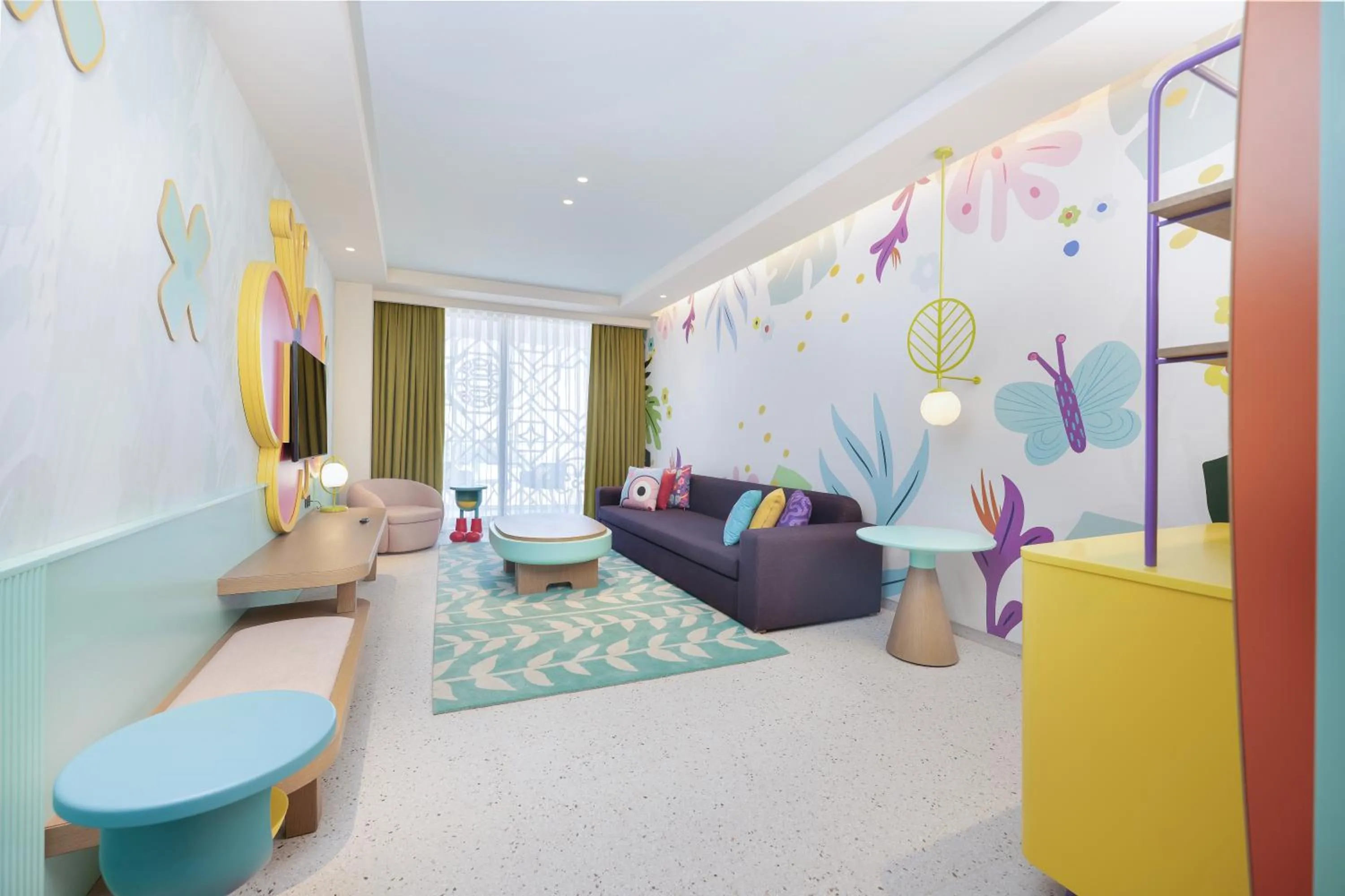Living room in The Land Of Legends Nickelodeon Hotel Antalya