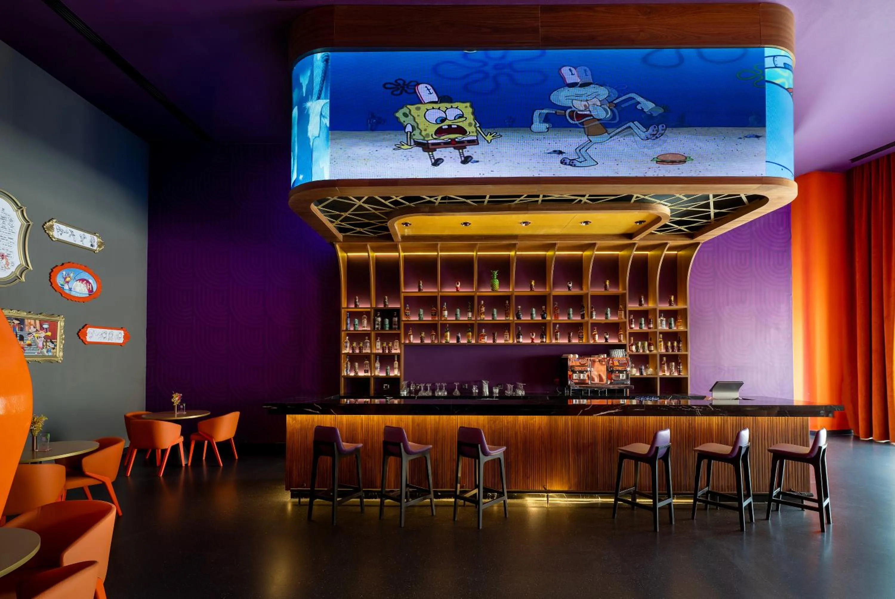 Lounge or bar in The Land Of Legends Nickelodeon Hotel Antalya