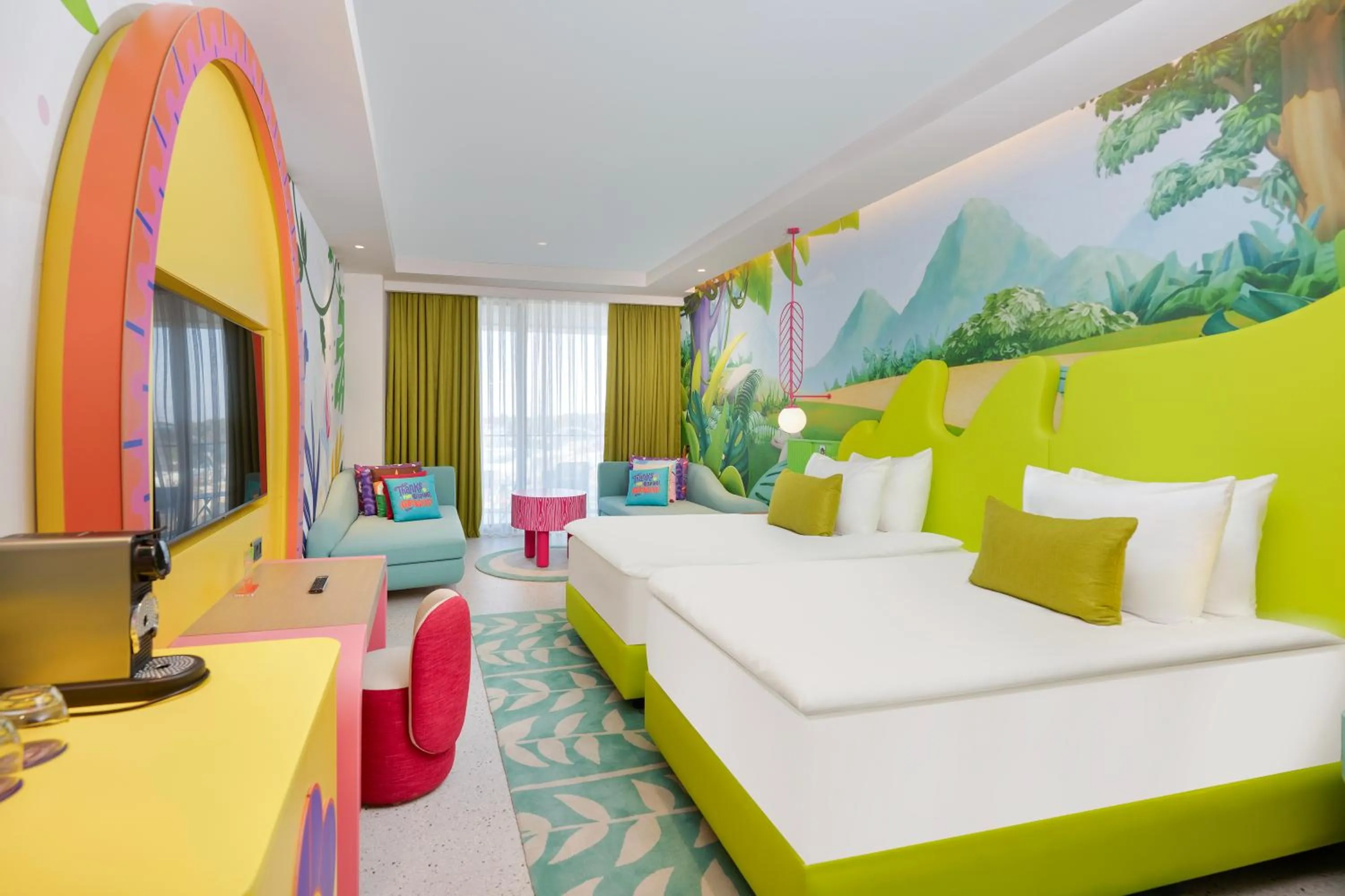 Bedroom, Bed in The Land Of Legends Nickelodeon Hotel Antalya