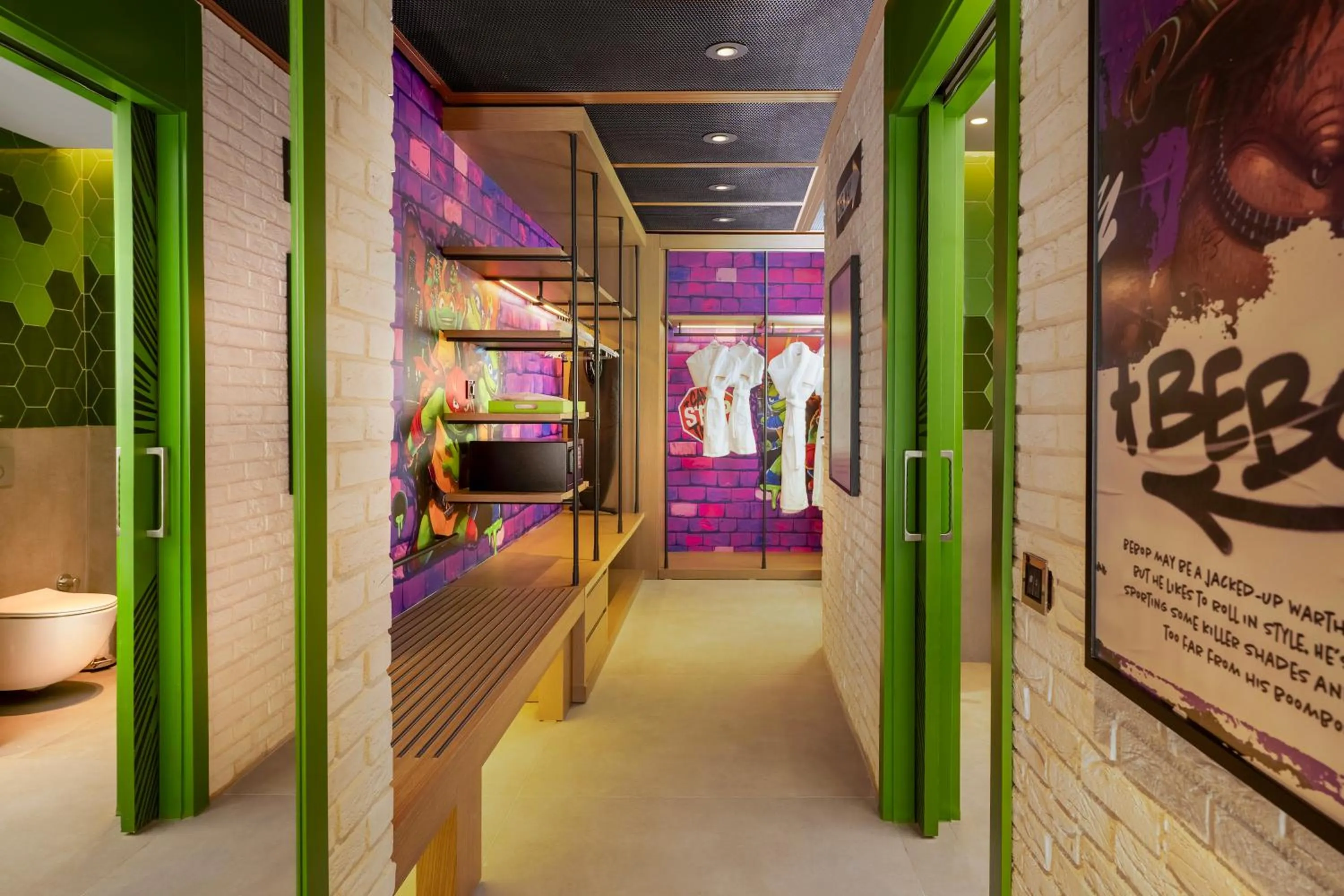 Seating area in The Land Of Legends Nickelodeon Hotel Antalya