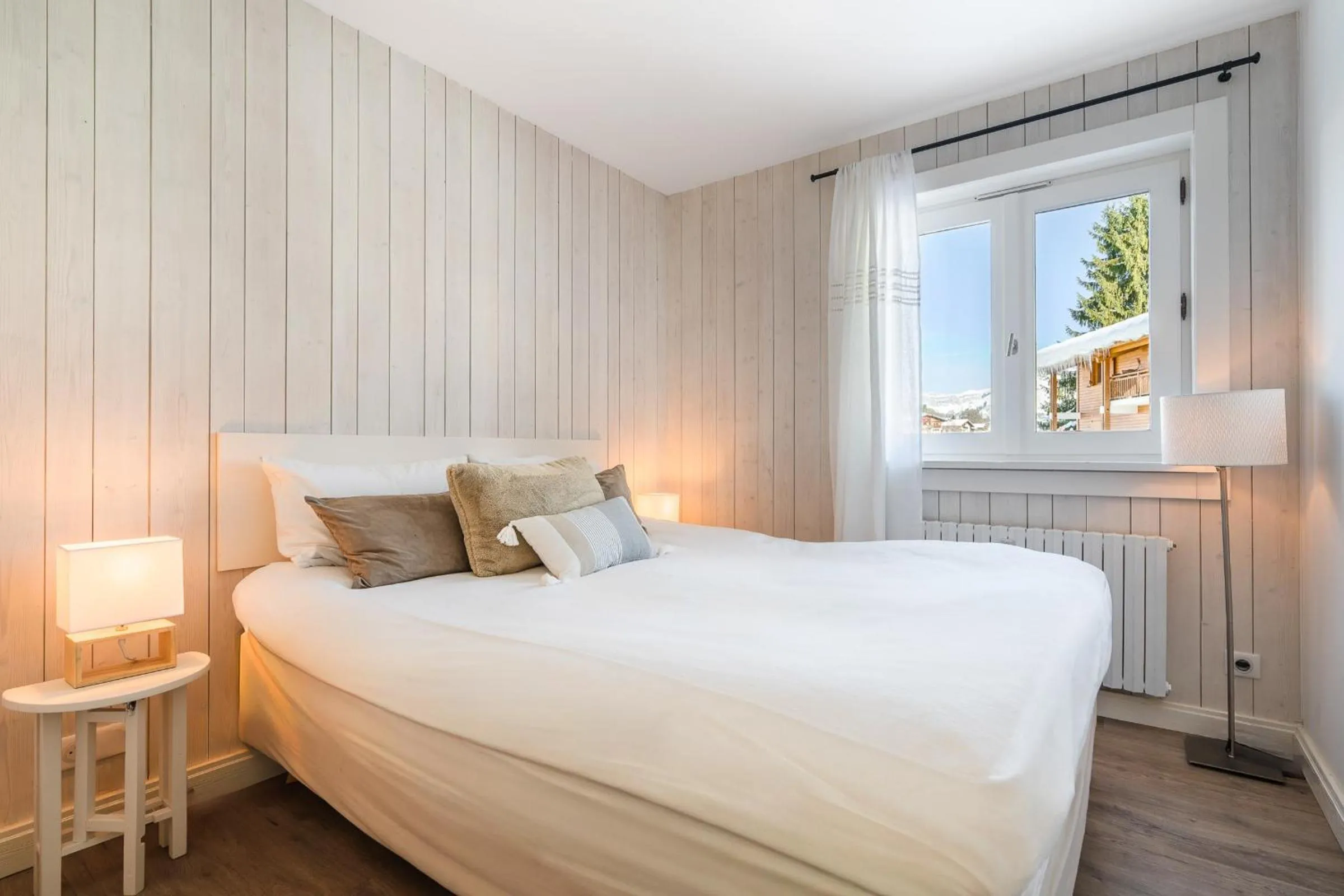 Bed in Flat La Loge - At the foot of the Jaillet in Megève