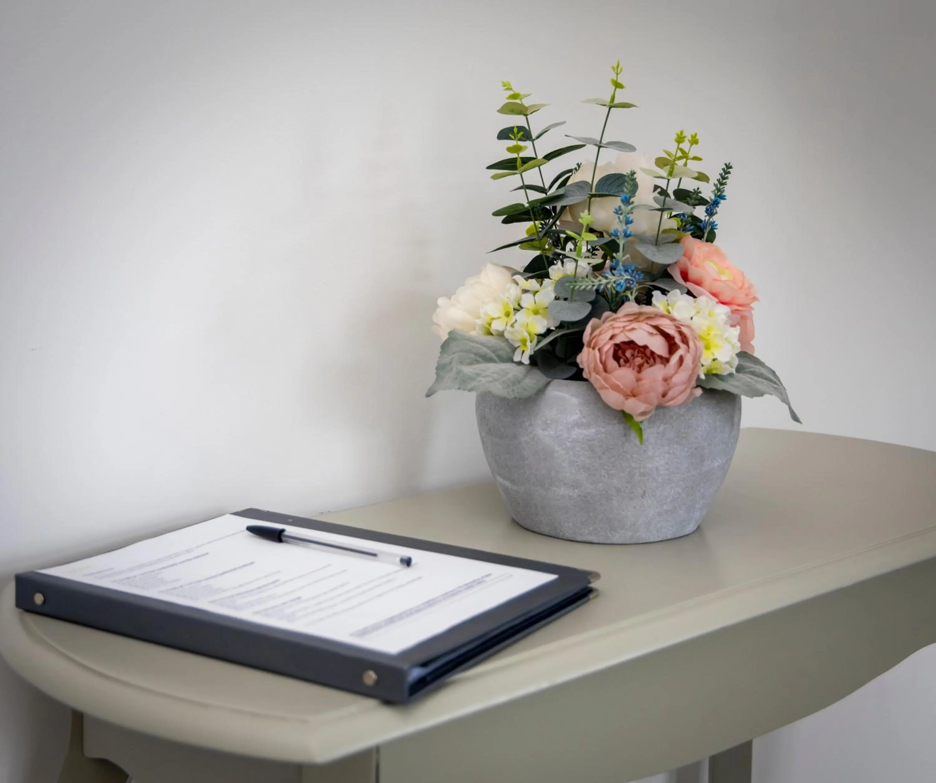 Decorative detail in The Bat and Ball