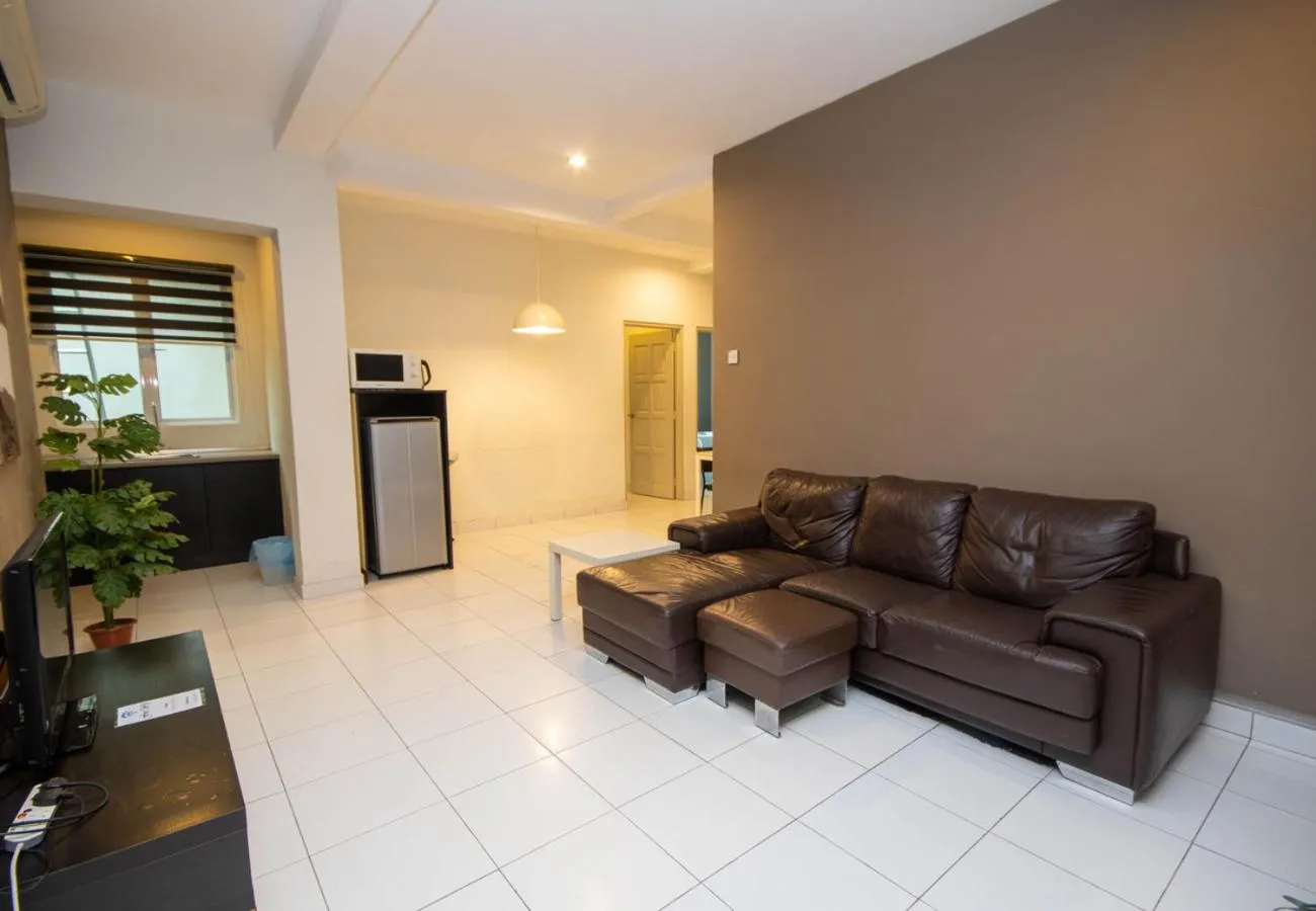 Living room in JQ Osborne Apartment