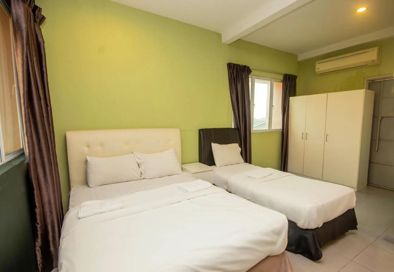 Bed in JQ Osborne Apartment