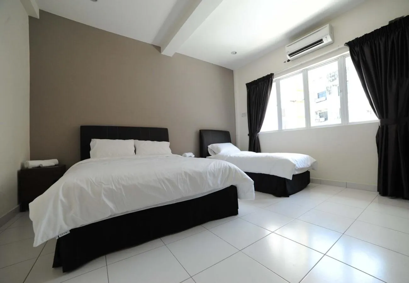 Bed in JQ Osborne Apartment