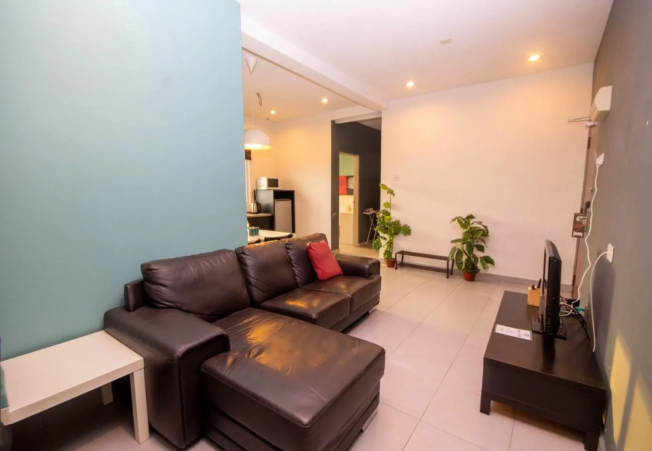 Living room in JQ Osborne Apartment