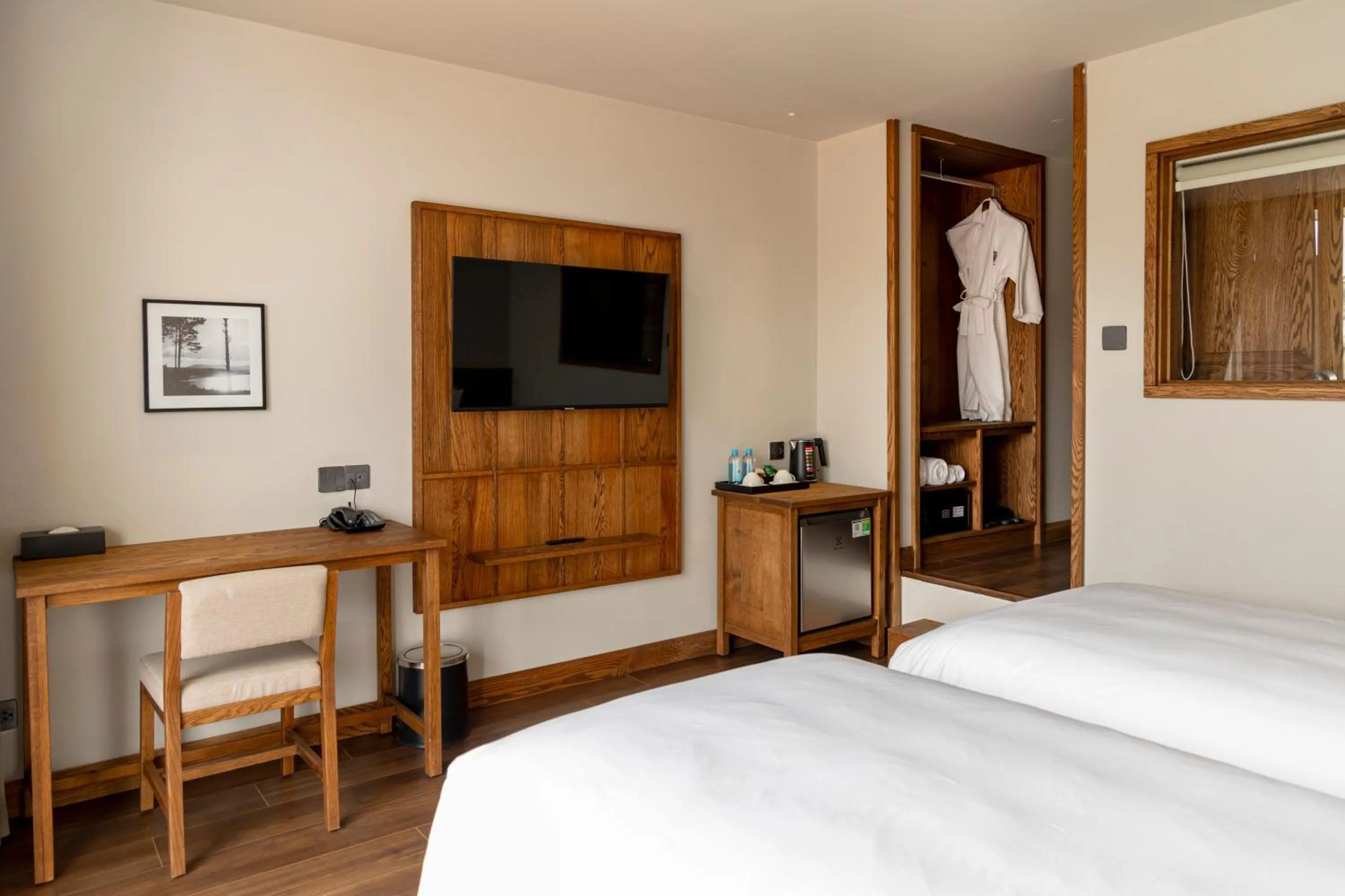 Bed in HLS Dalat Lodge