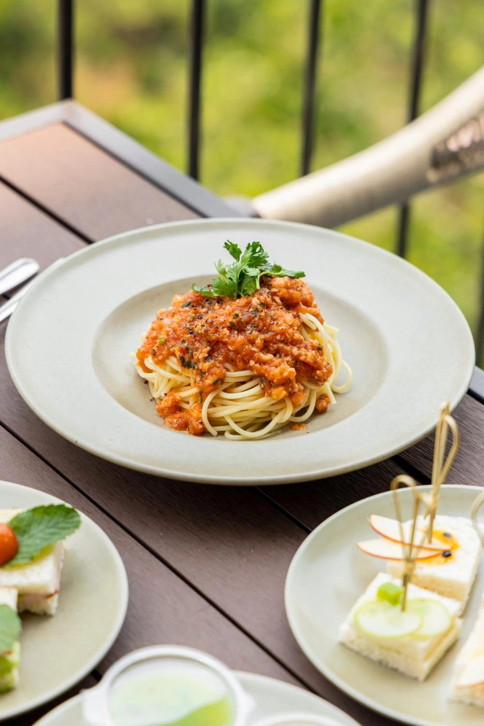 Breakfast in HLS Dalat Lodge