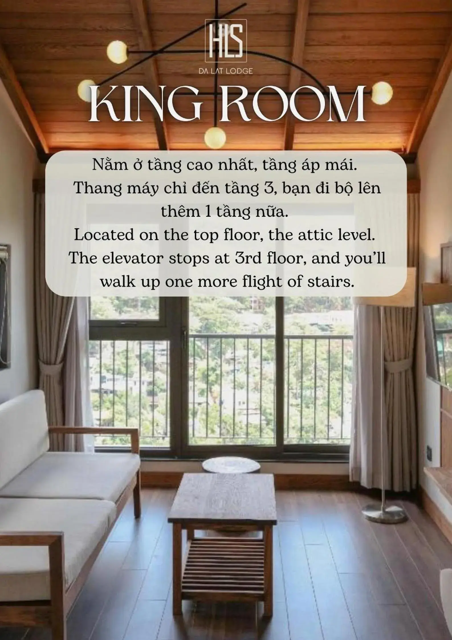 Photo of the whole room in HLS Dalat Lodge Photo of the whole room in HLS Dalat Lodge