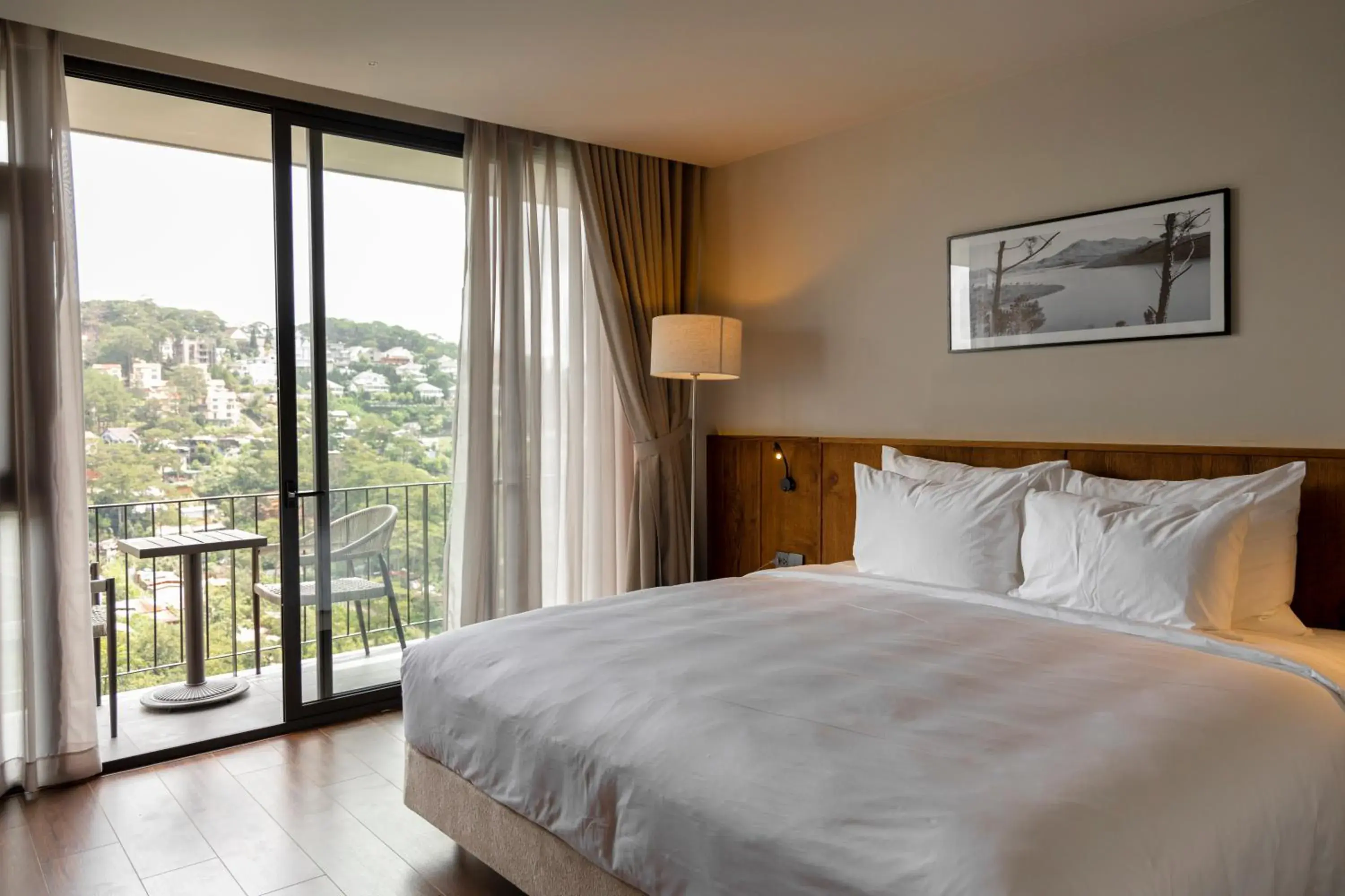 Bed in HLS Dalat Lodge Bed in HLS Dalat Lodge