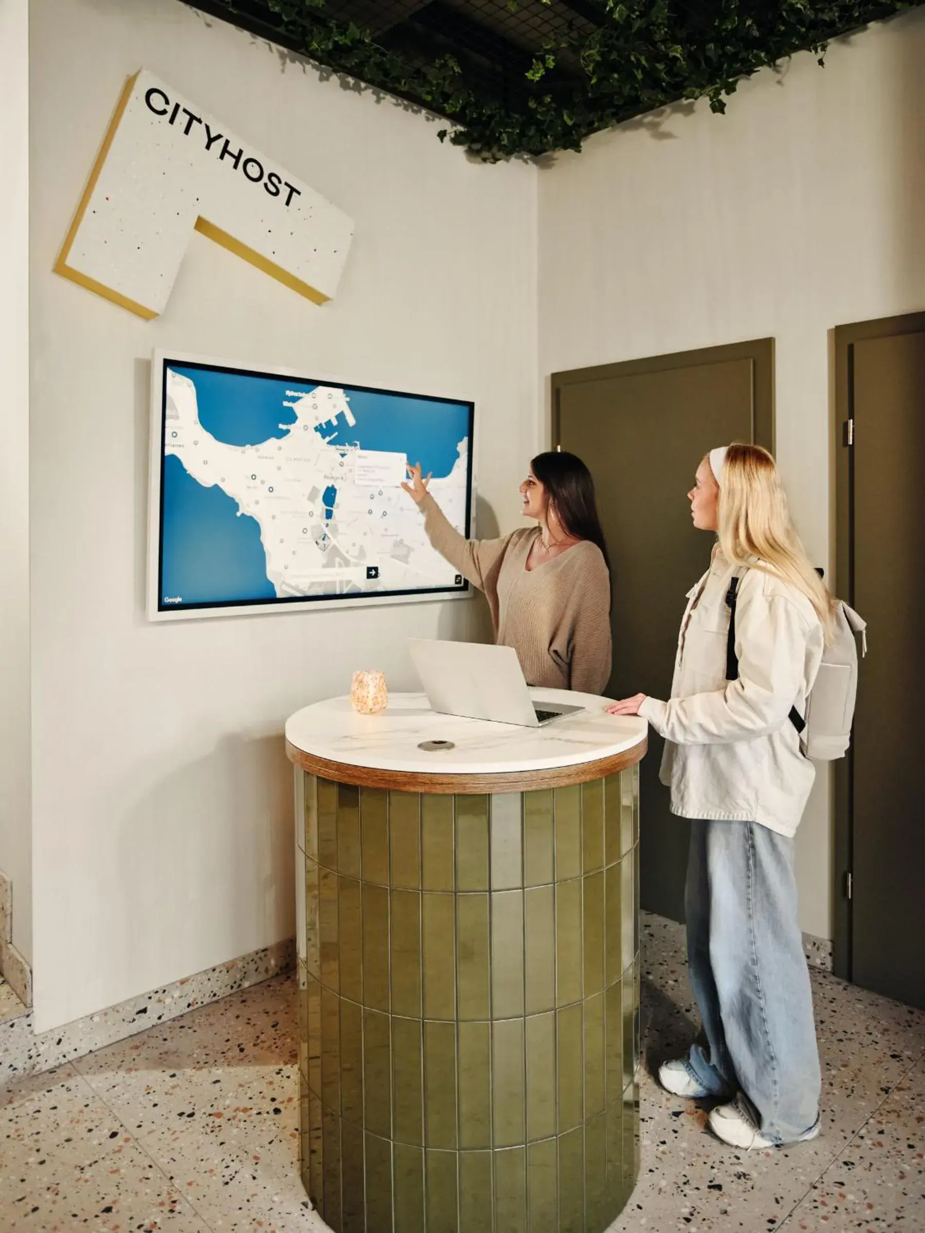 Lobby or reception in CityHub Reykjavik Lobby or reception in CityHub Reykjavik